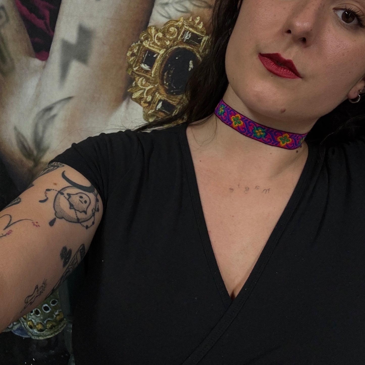 Collier ras de cou - Les fées de Kamakura