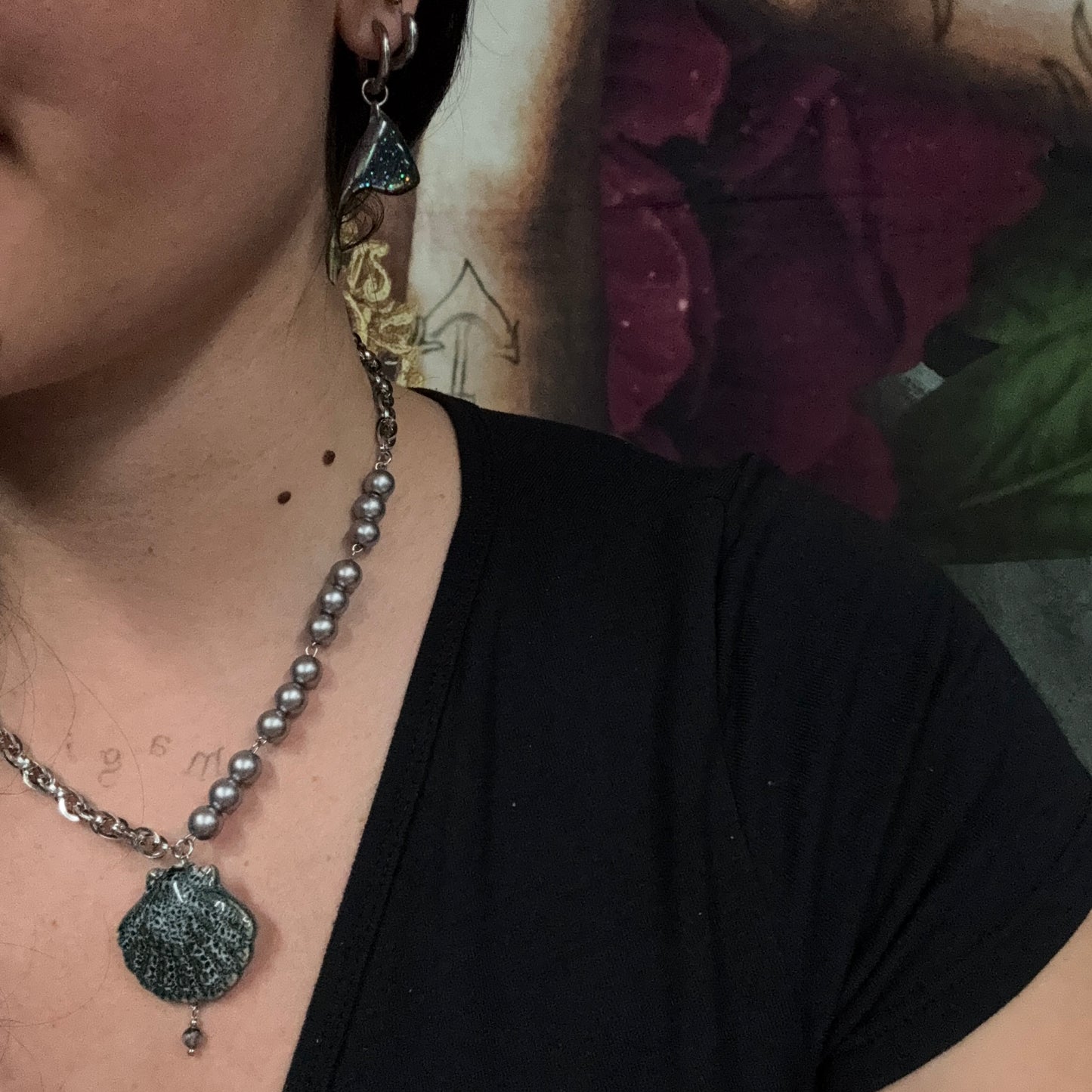 Boucles d’oreilles magiques et upcyclées : La fée du jardin