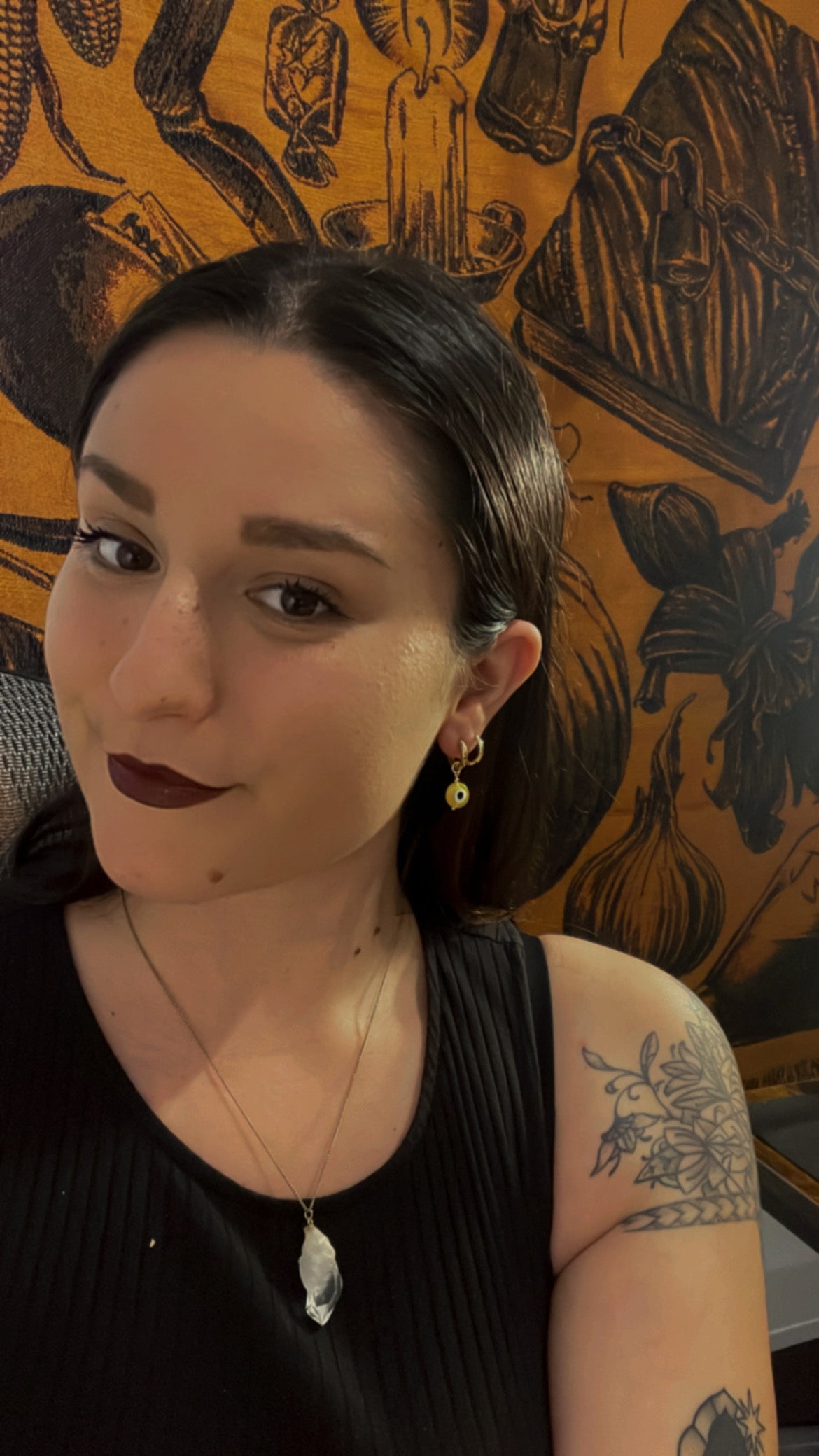 Magical and upcycled earrings - Morwen