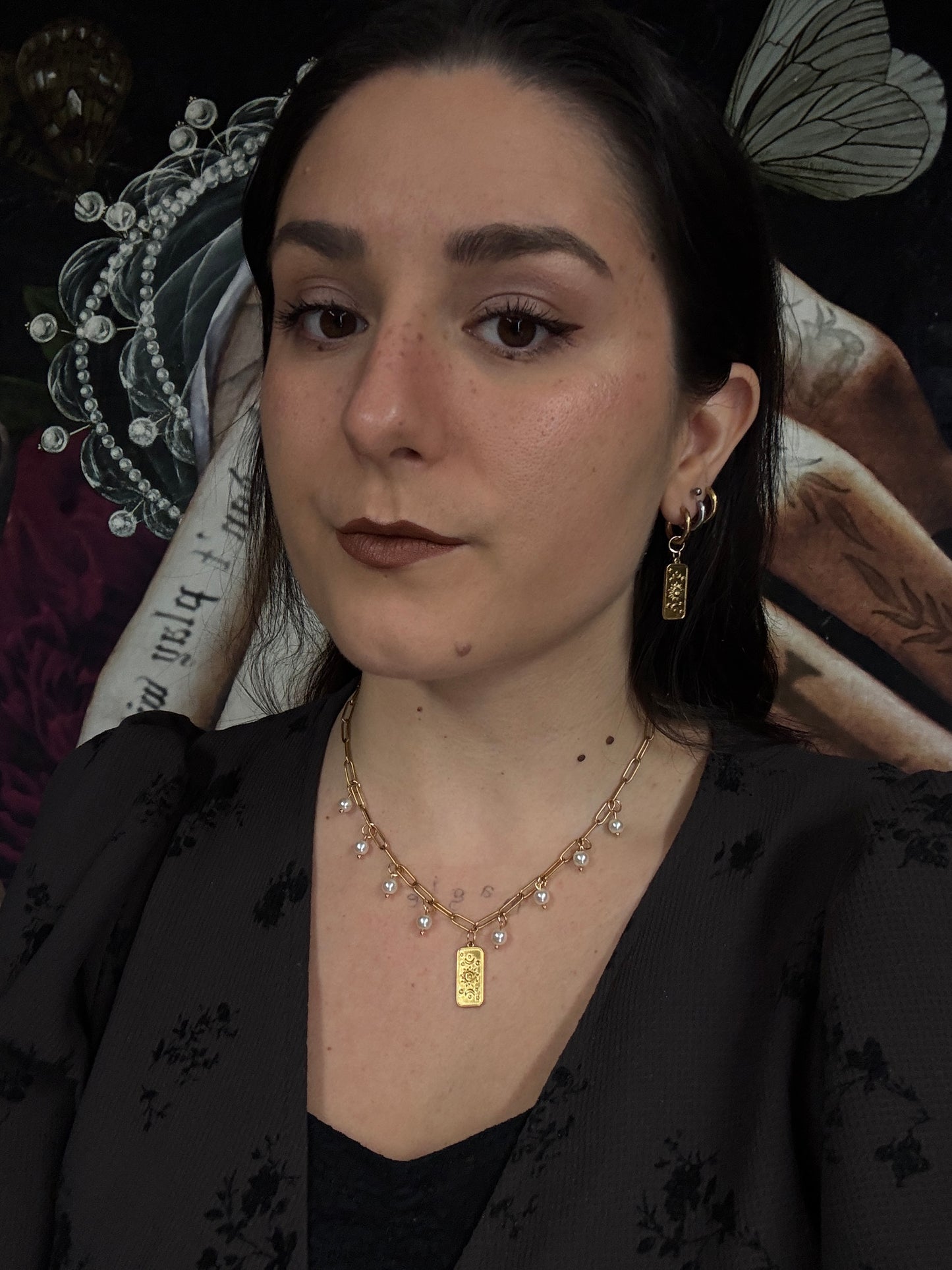 Boucles d’oreilles magiques et upcyclées : Arcane