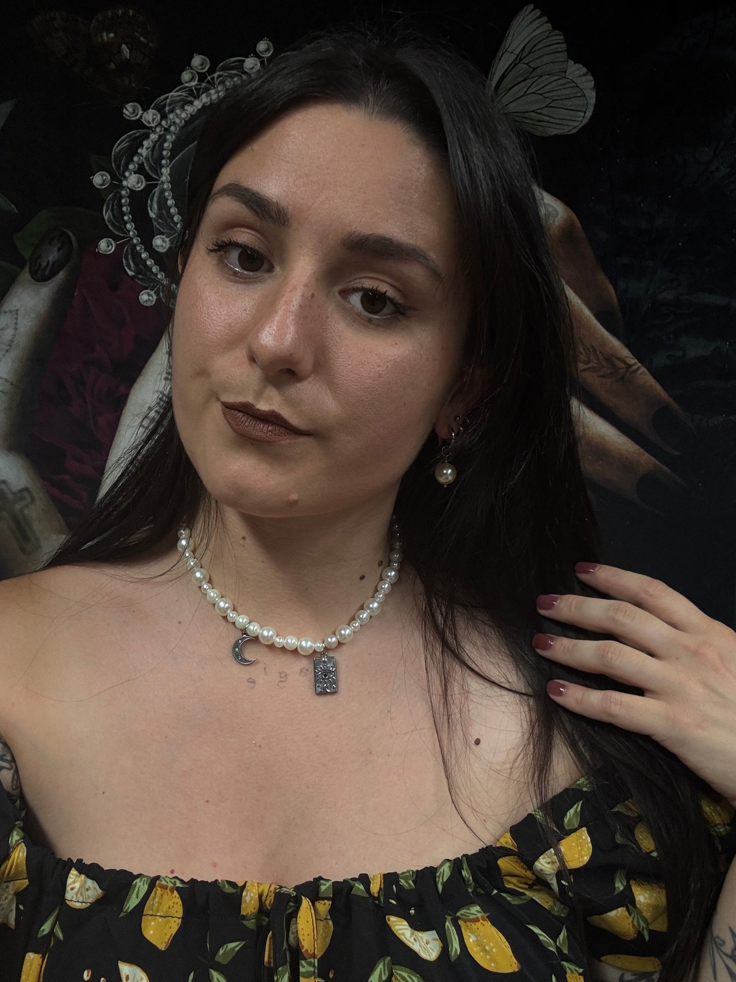 Boucles d'oreilles - Victorian ghost