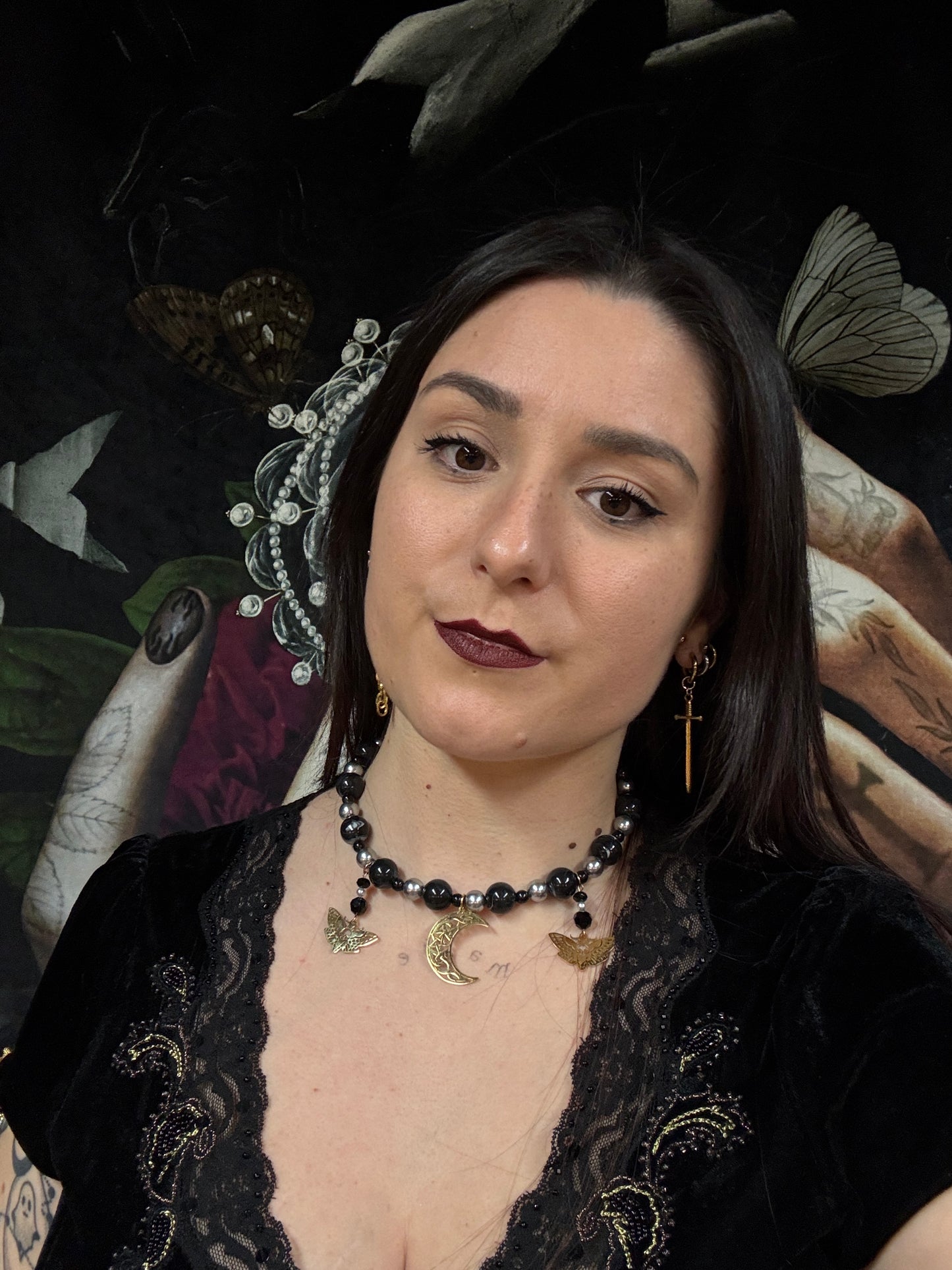 Collier Diabolique (version dorée) - Collection Signature Atelier Saturne