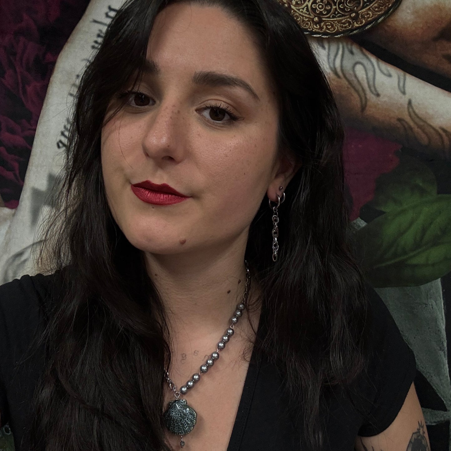 Boucles d’oreilles magiques et upcyclées : Médiéval