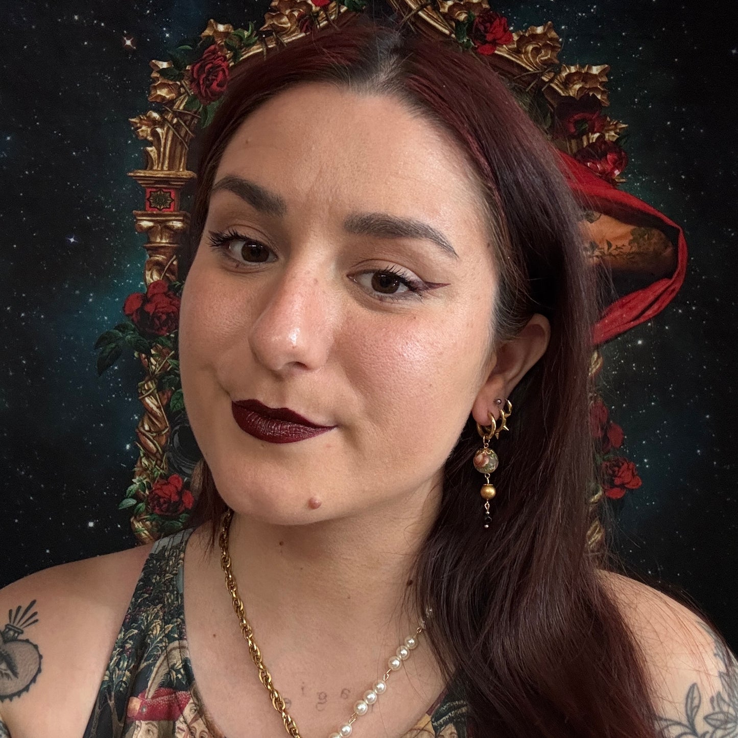 Boucles d’oreilles magiques et upcyclées : Primélia (perle Tensha du Japon)