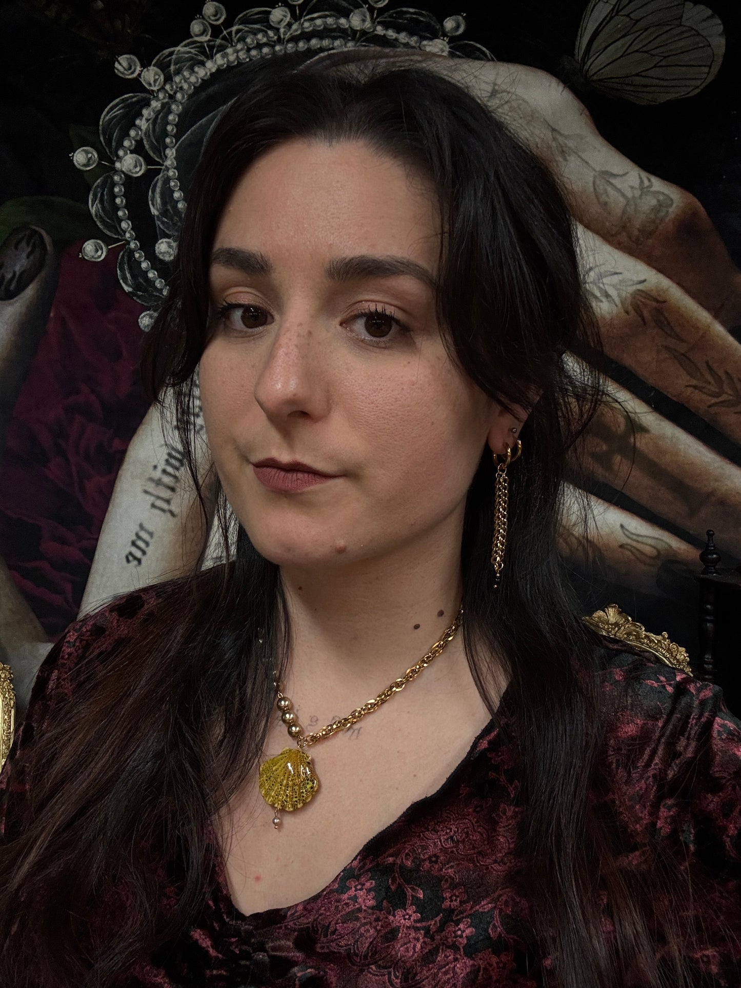 Boucles d'oreilles - Scorpio (avec onyx noire)