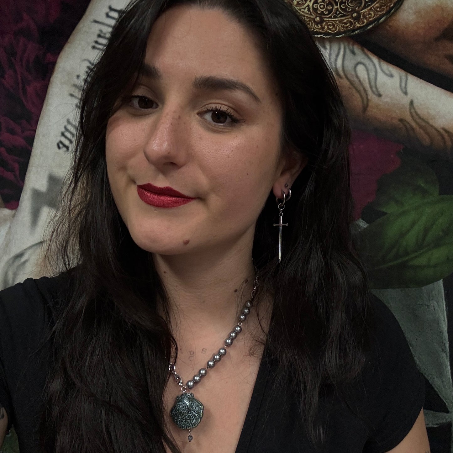 Boucles d’oreilles magiques et upcyclées : Médiéval