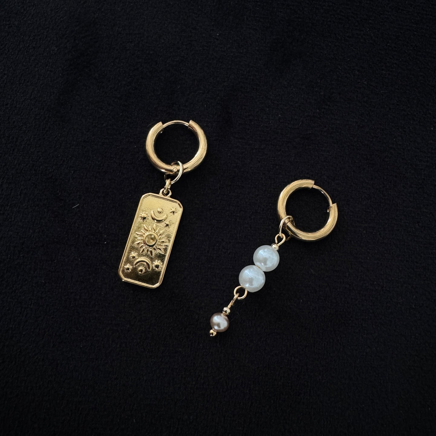 Boucles d’oreilles magiques et upcyclées : Arcane