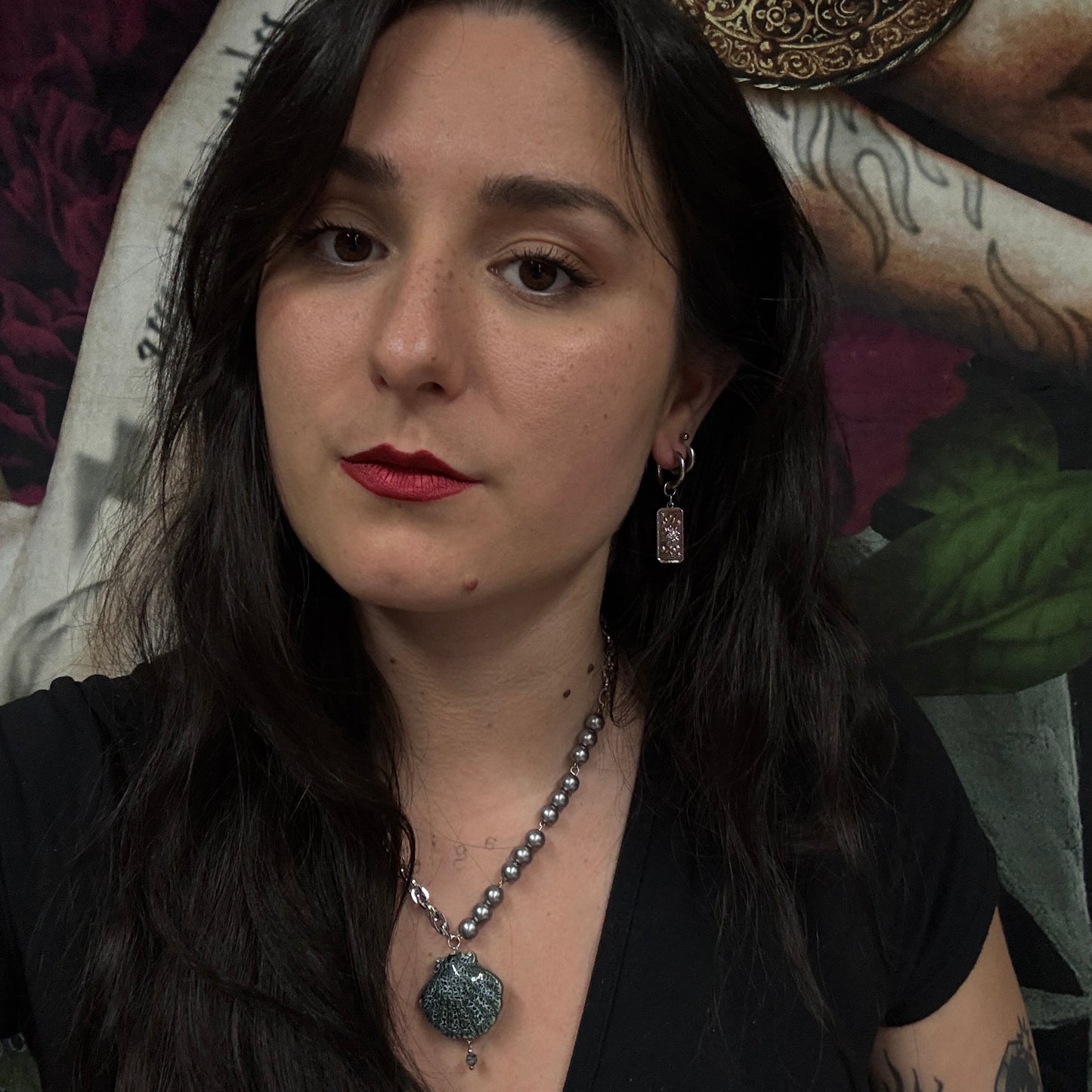 Boucles d’oreilles magiques et upcyclées : Arcane
