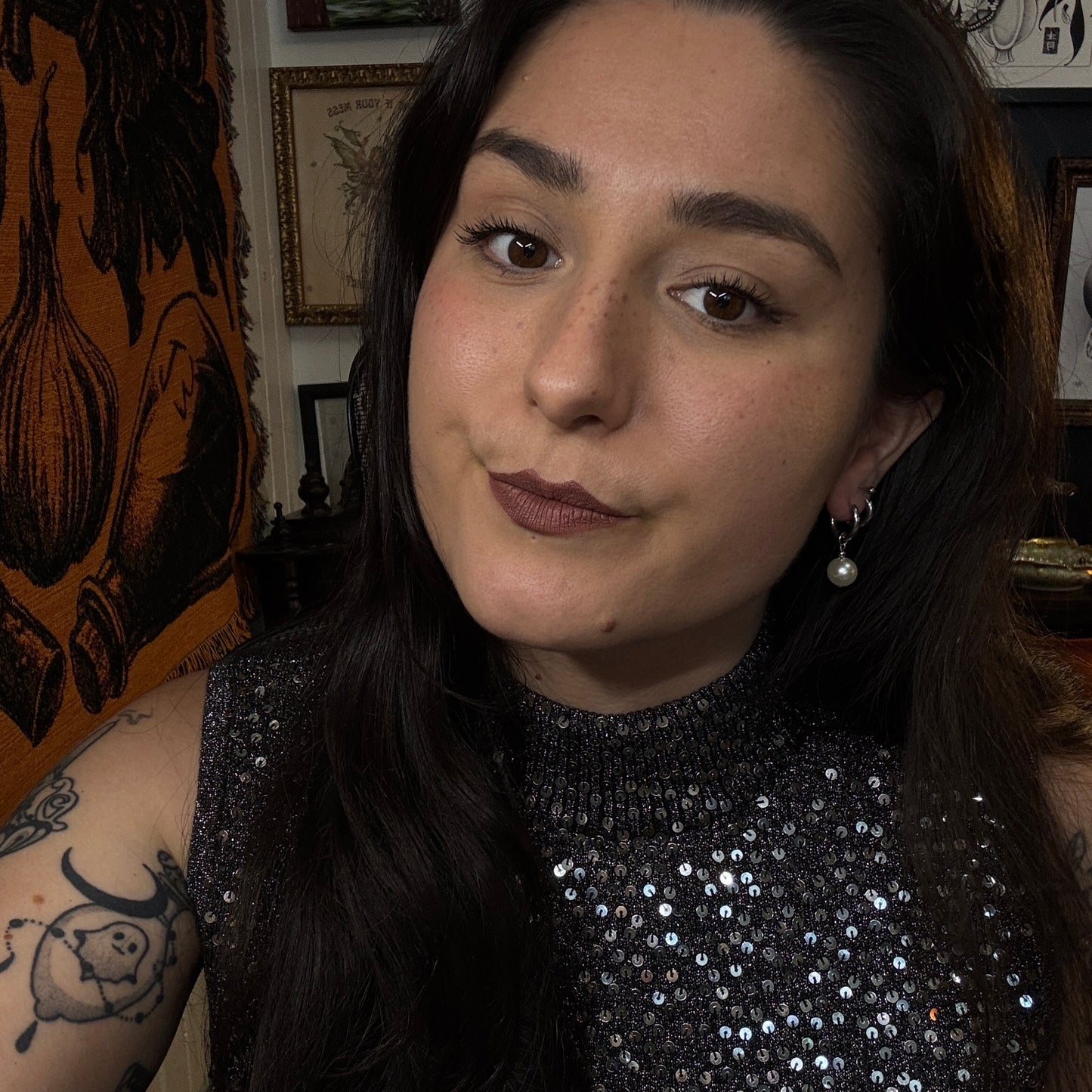 Magical and upcycled earrings - Magical beach