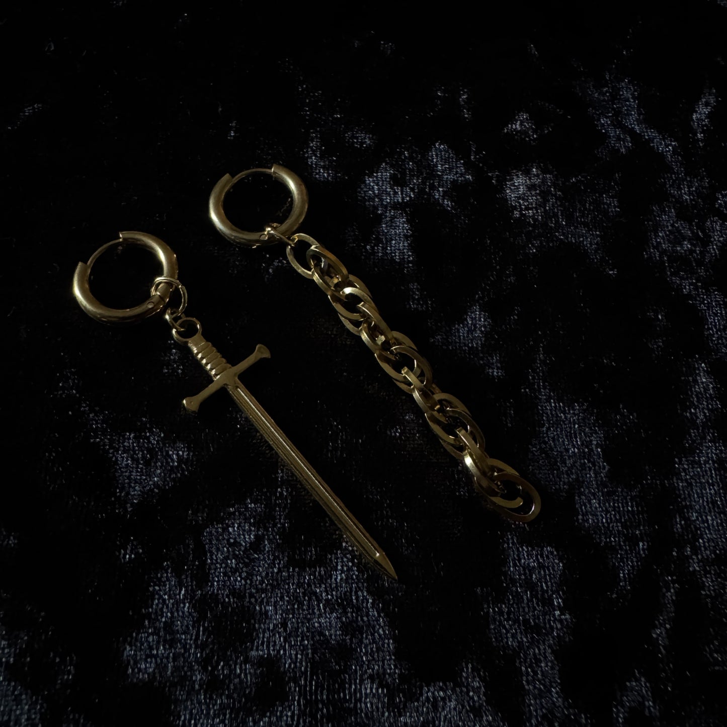 Boucles d’oreilles magiques et upcyclées : Médiéval