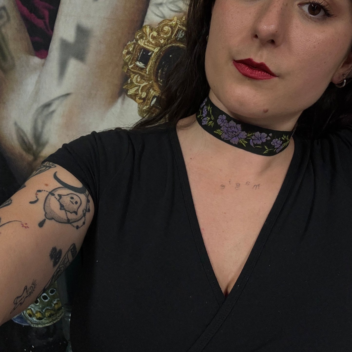Collier ras de cou - Les fées de Kamakura