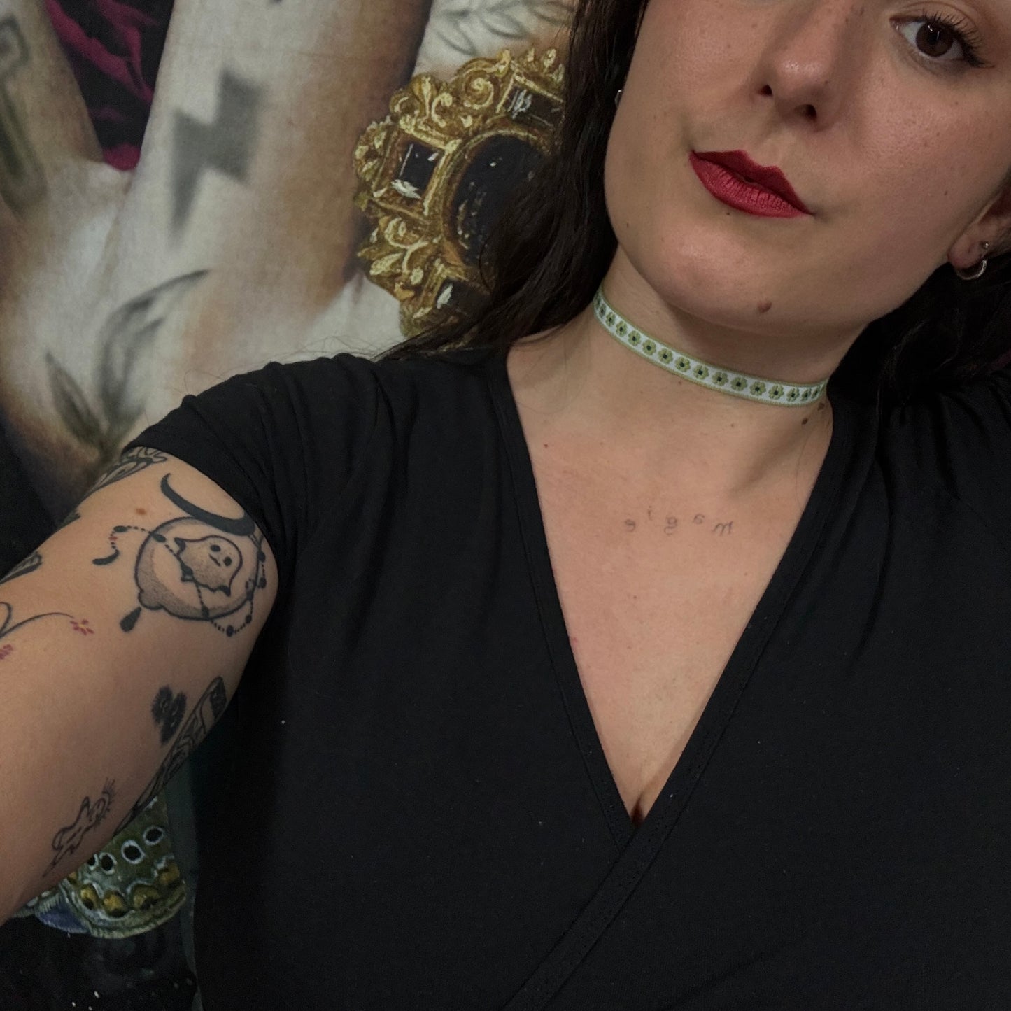 Collier ras de cou - Les fées de Kamakura