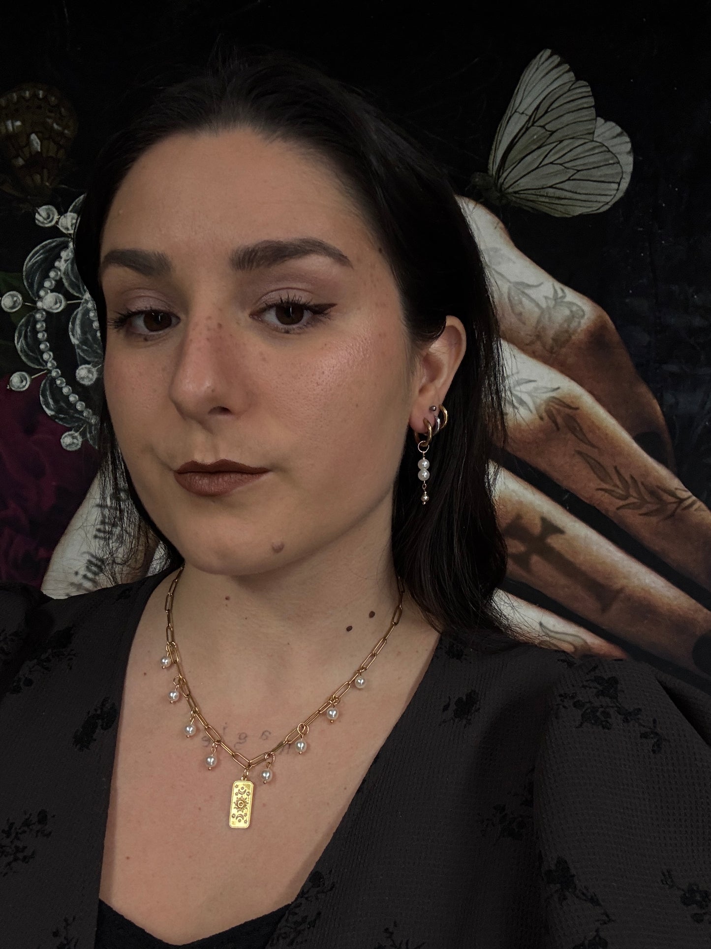 Boucles d’oreilles magiques et upcyclées : Arcane