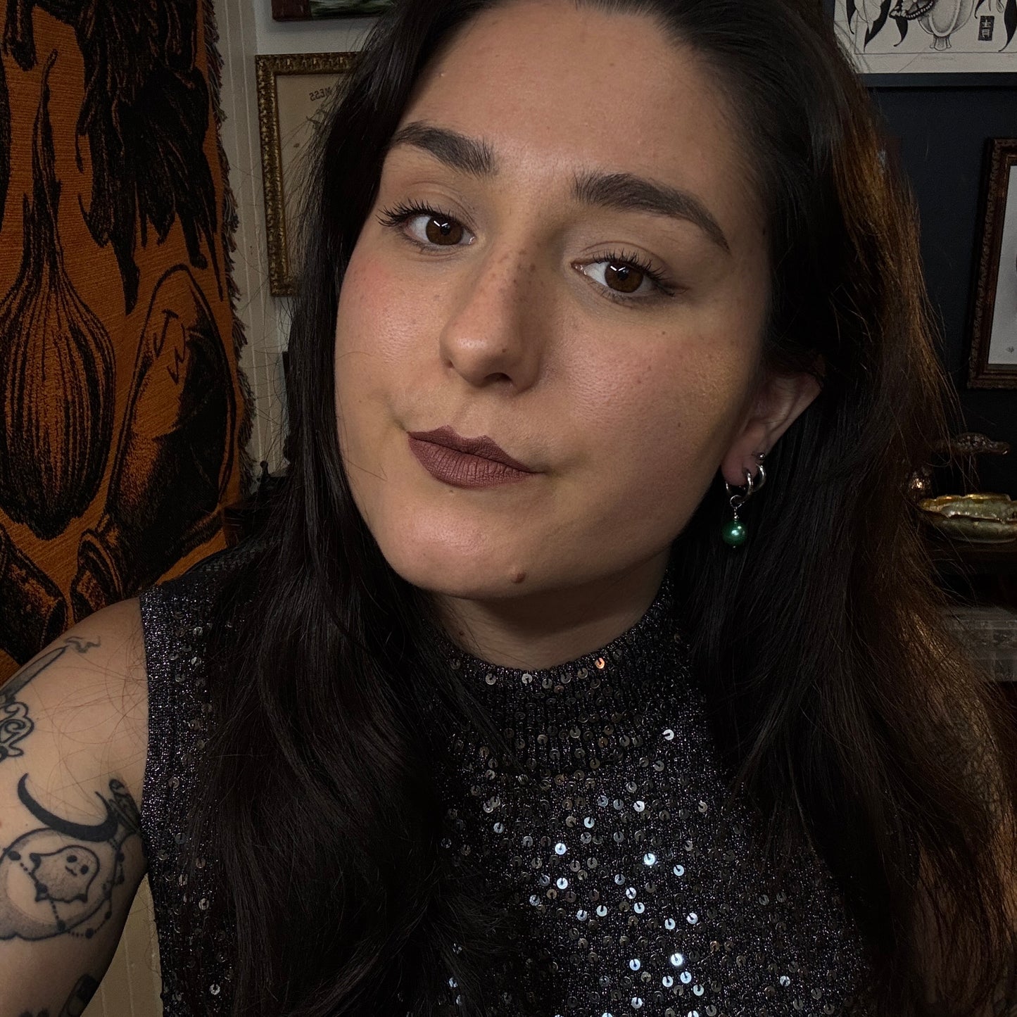 Boucles d'oreilles magiques et upcyclées - Murmure ancien