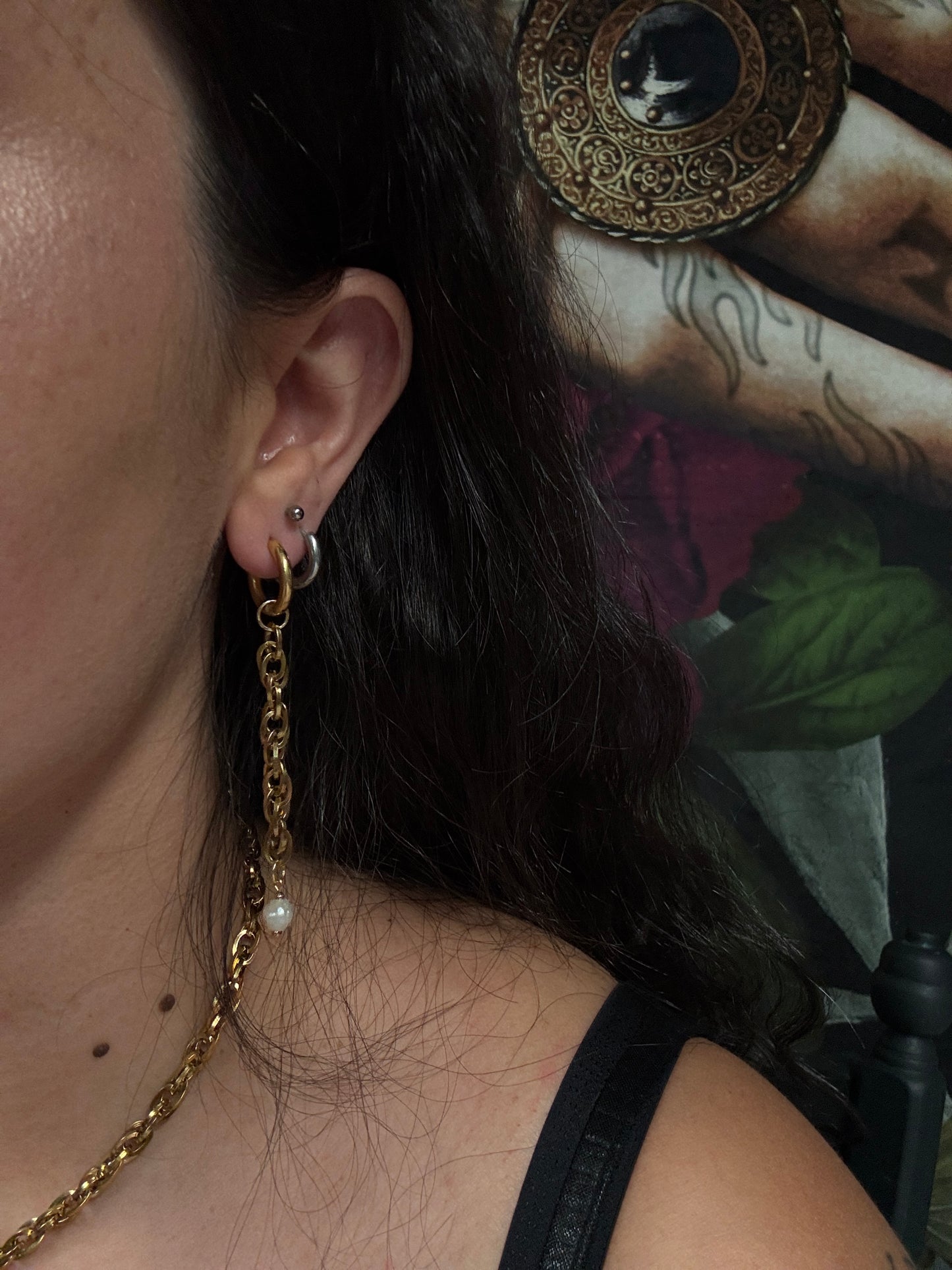 Boucles d’oreilles magiques et upcyclées : Santa Maria