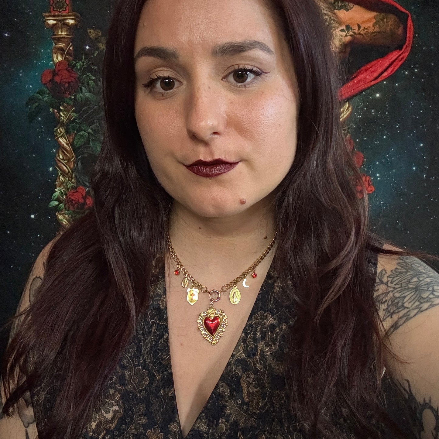 Collier grigri – Bijou de protection unique en art sacré