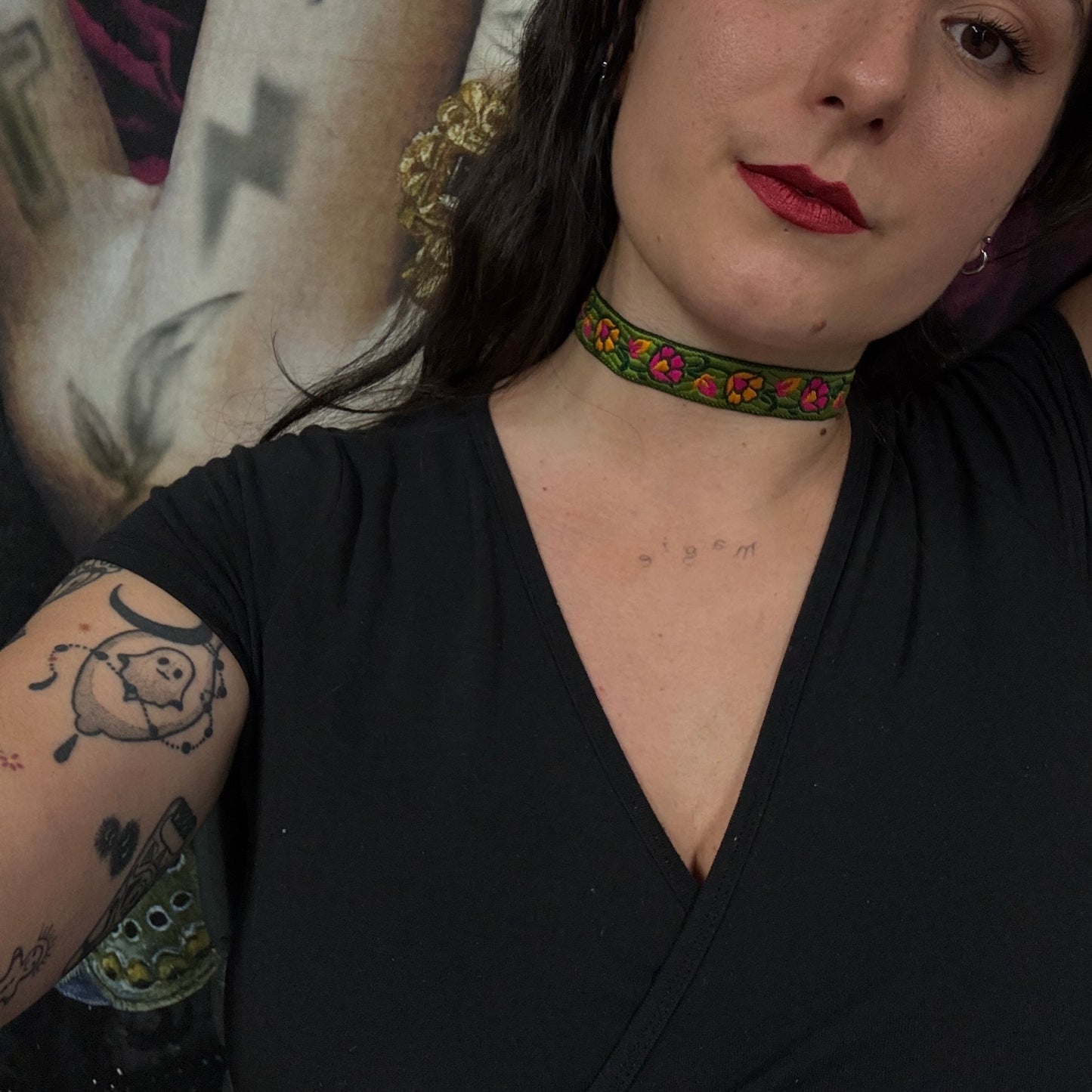 Collier ras de cou - Les fées de Kamakura