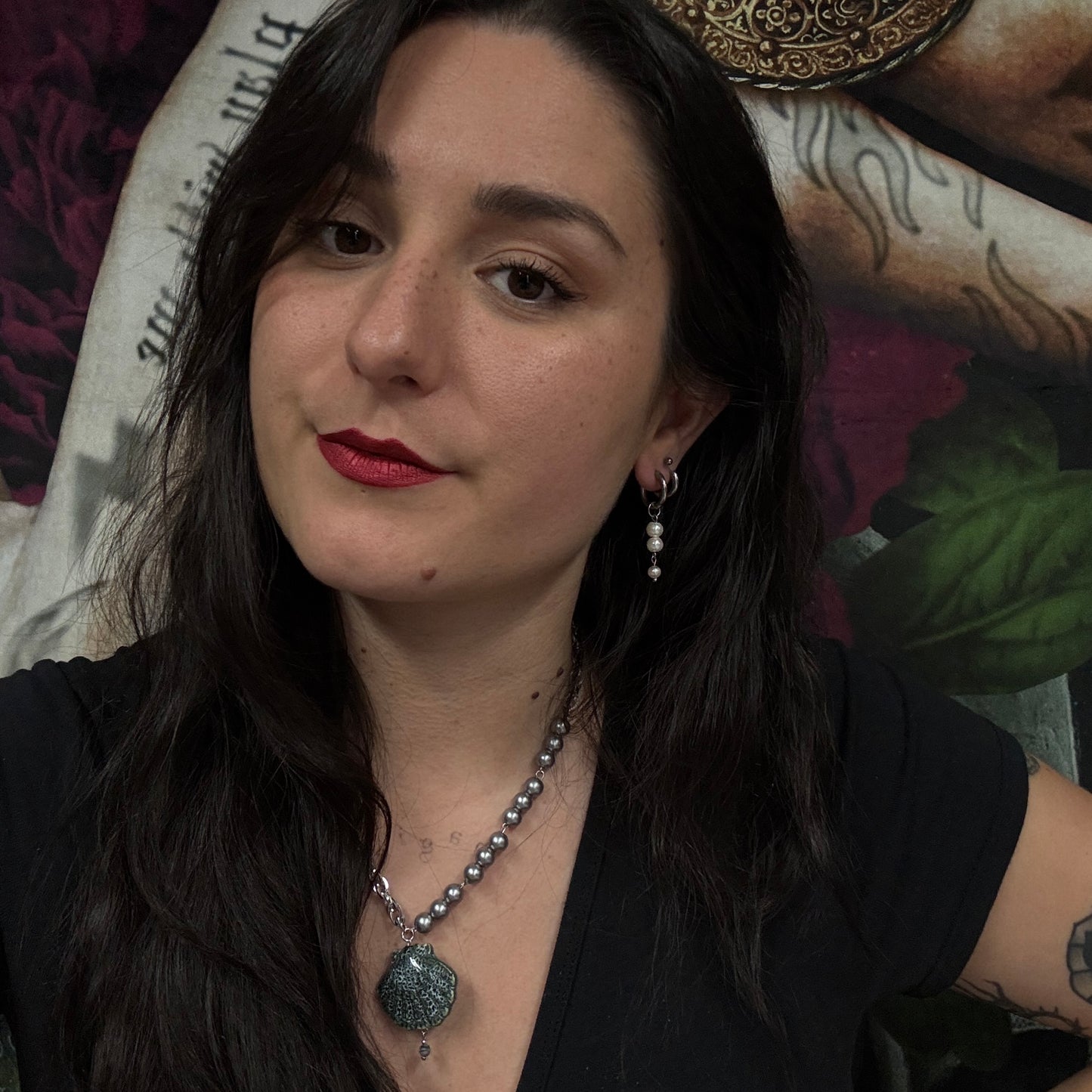 Boucles d’oreilles magiques et upcyclées : Arcane