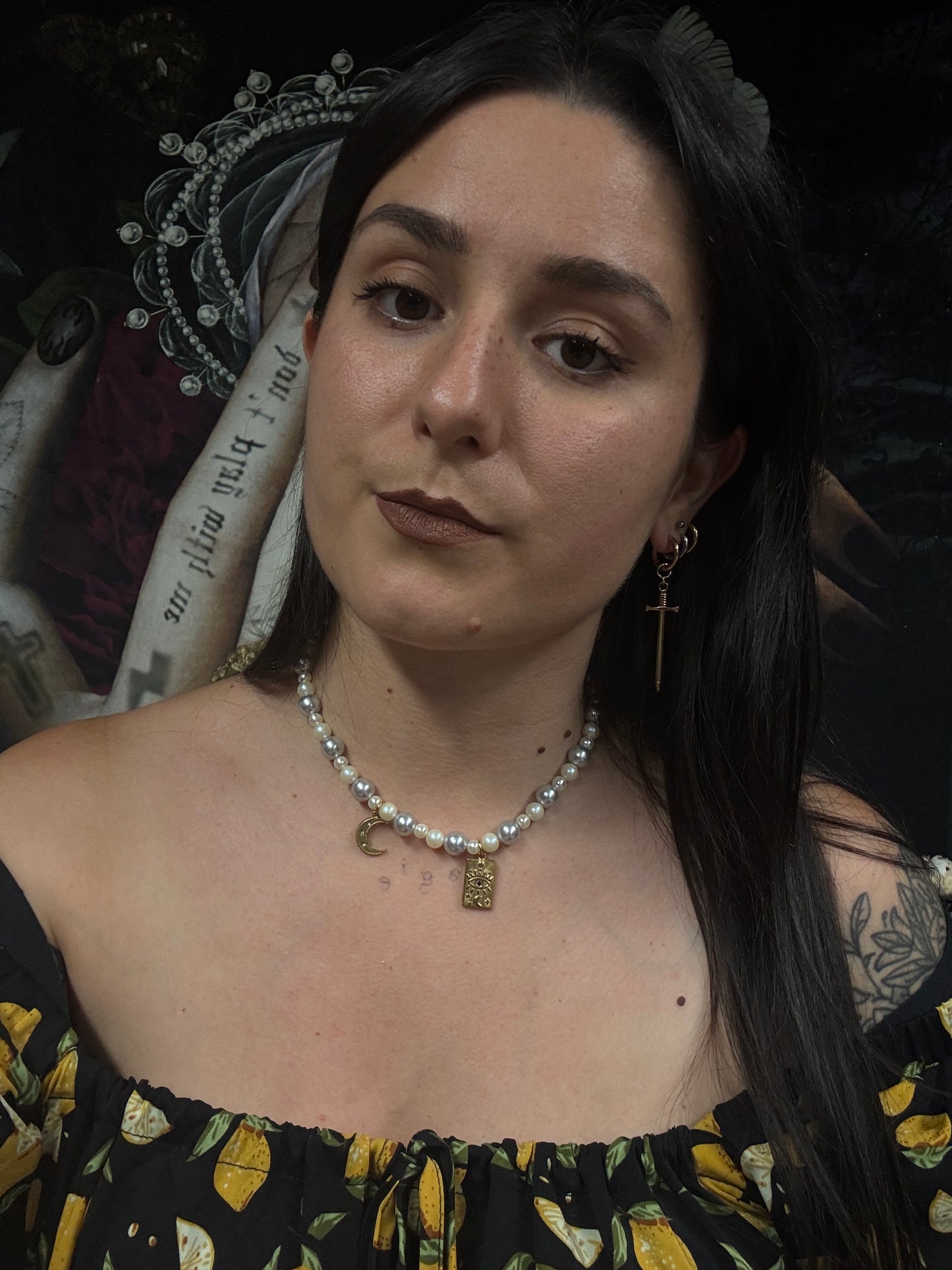 Boucles d’oreilles magiques et upcyclées : Médiéval