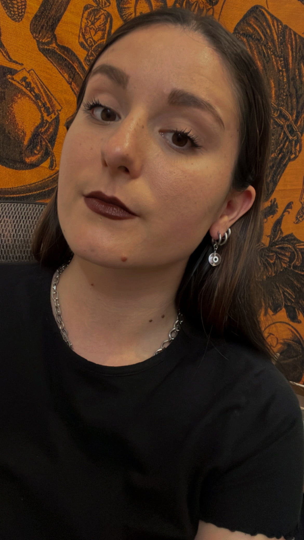 Boucles d'oreilles magiques et upcyclées - Oeil de protection (dorées et argentées)