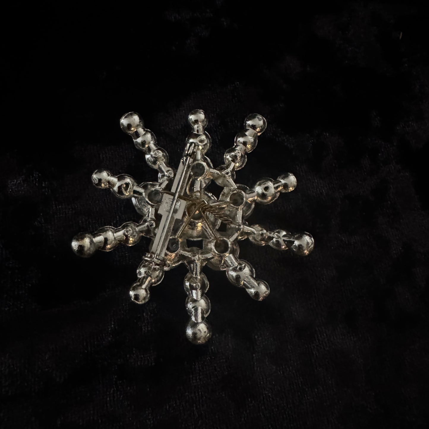 Broche vintage - brillance étoilée