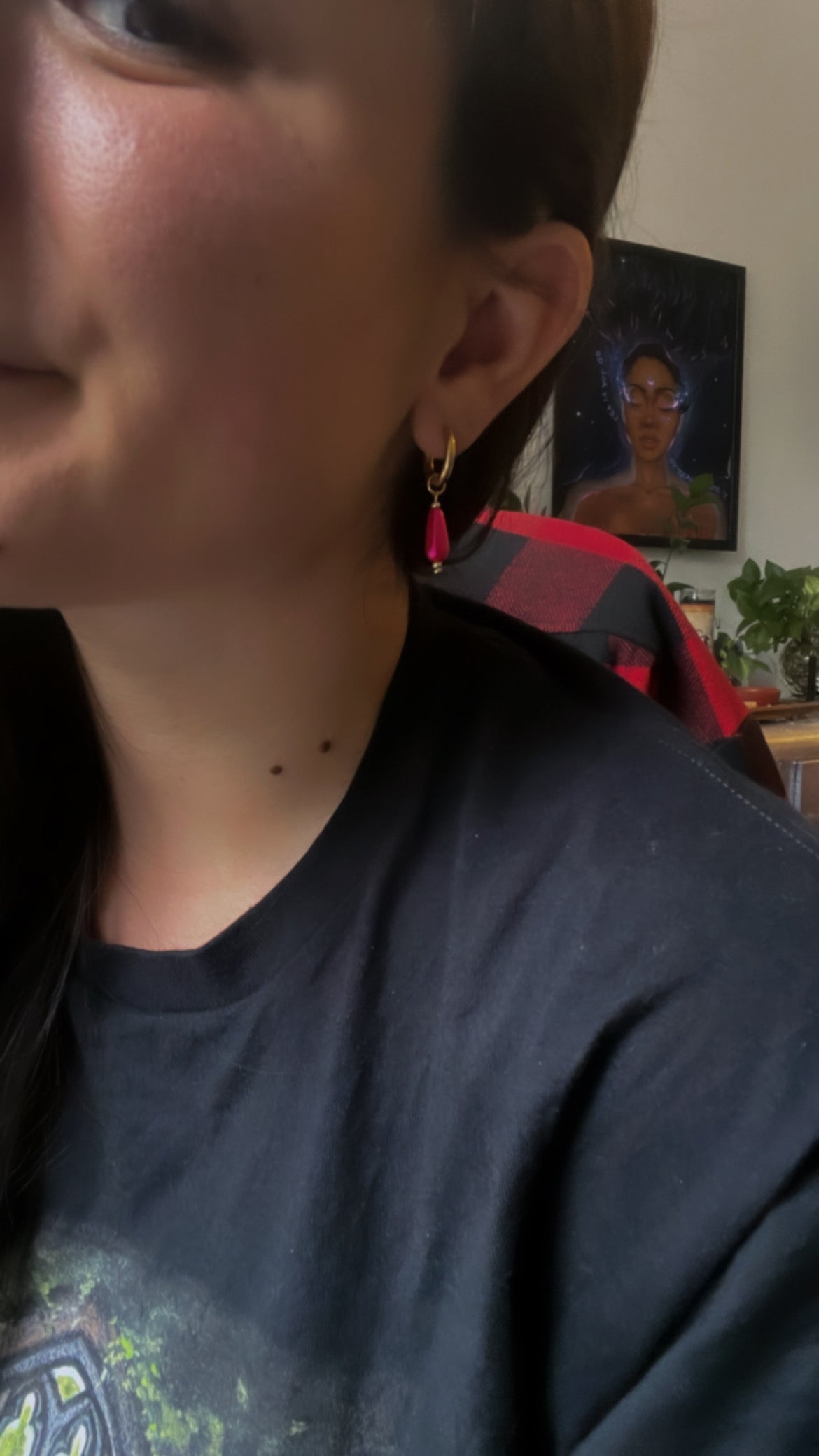 Boucles d'oreilles magiques et upcyclées - Rutela (dorées et argentées)