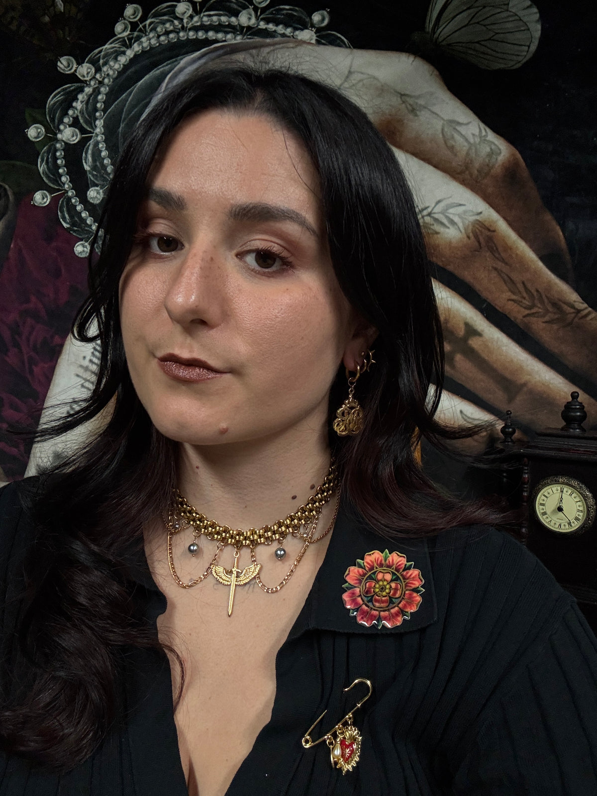Boucles d’oreilles magiques : Le Blason des Héritiers