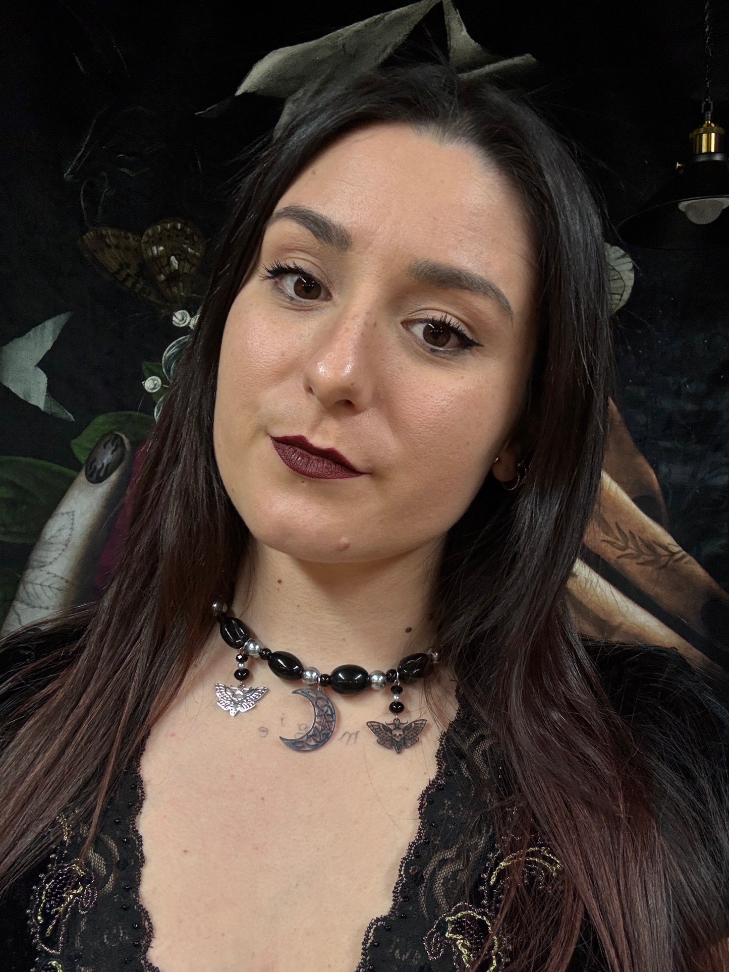 Collier Diabolique (version argentée) - Collection Signature Atelier Saturne