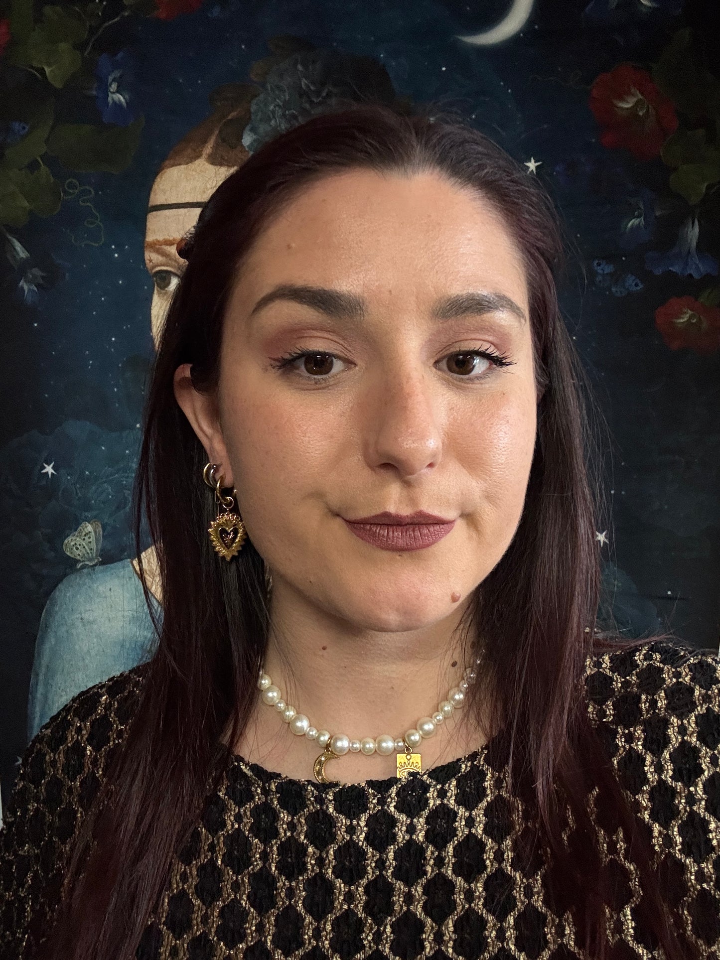 Boucles d'oreilles - Ex voto (Perles serbes)