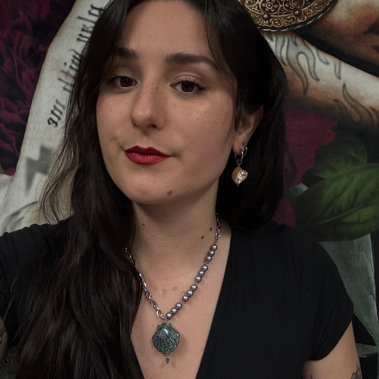 Boucles d’oreilles magiques et upcyclées : Potion salée