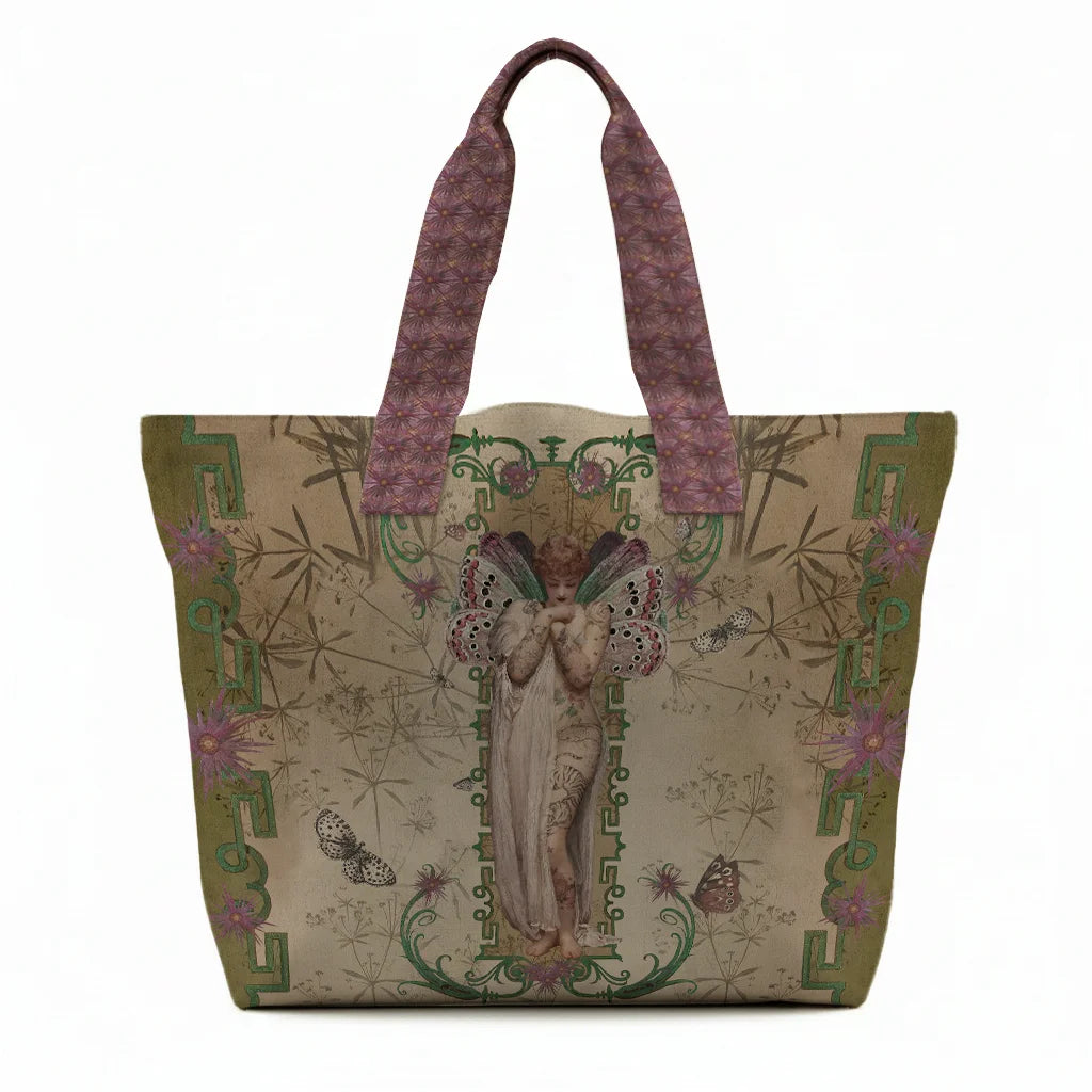 Grand sac cabas Voglio Bene - ANGEL (Exclusivité cottage magique)