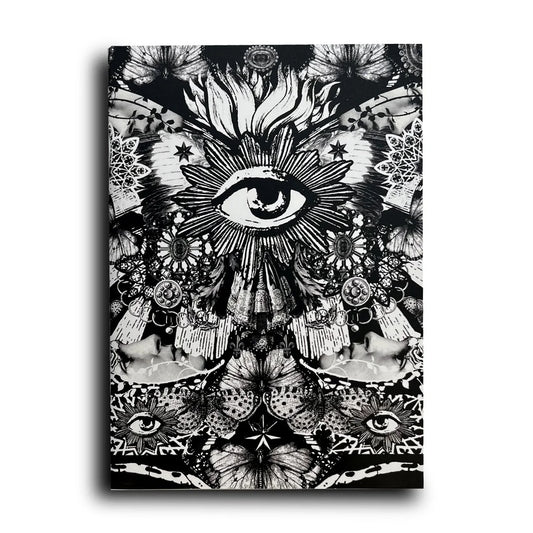 CAHIER A5 PAPILLON NOIR - VOGLIO BENE
