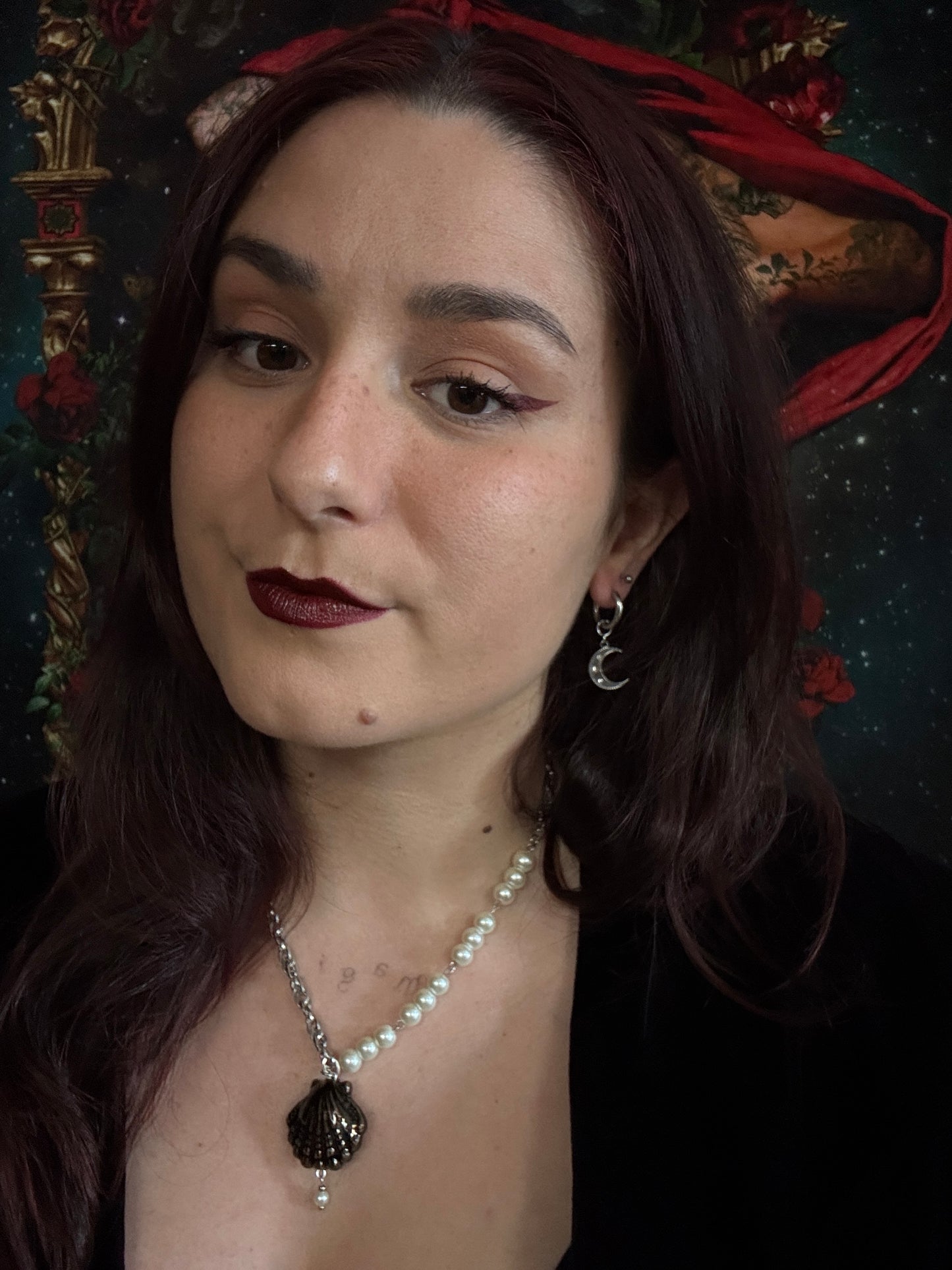 Boucles d’oreilles magiques et upcyclées : Angélique (perle du japon)