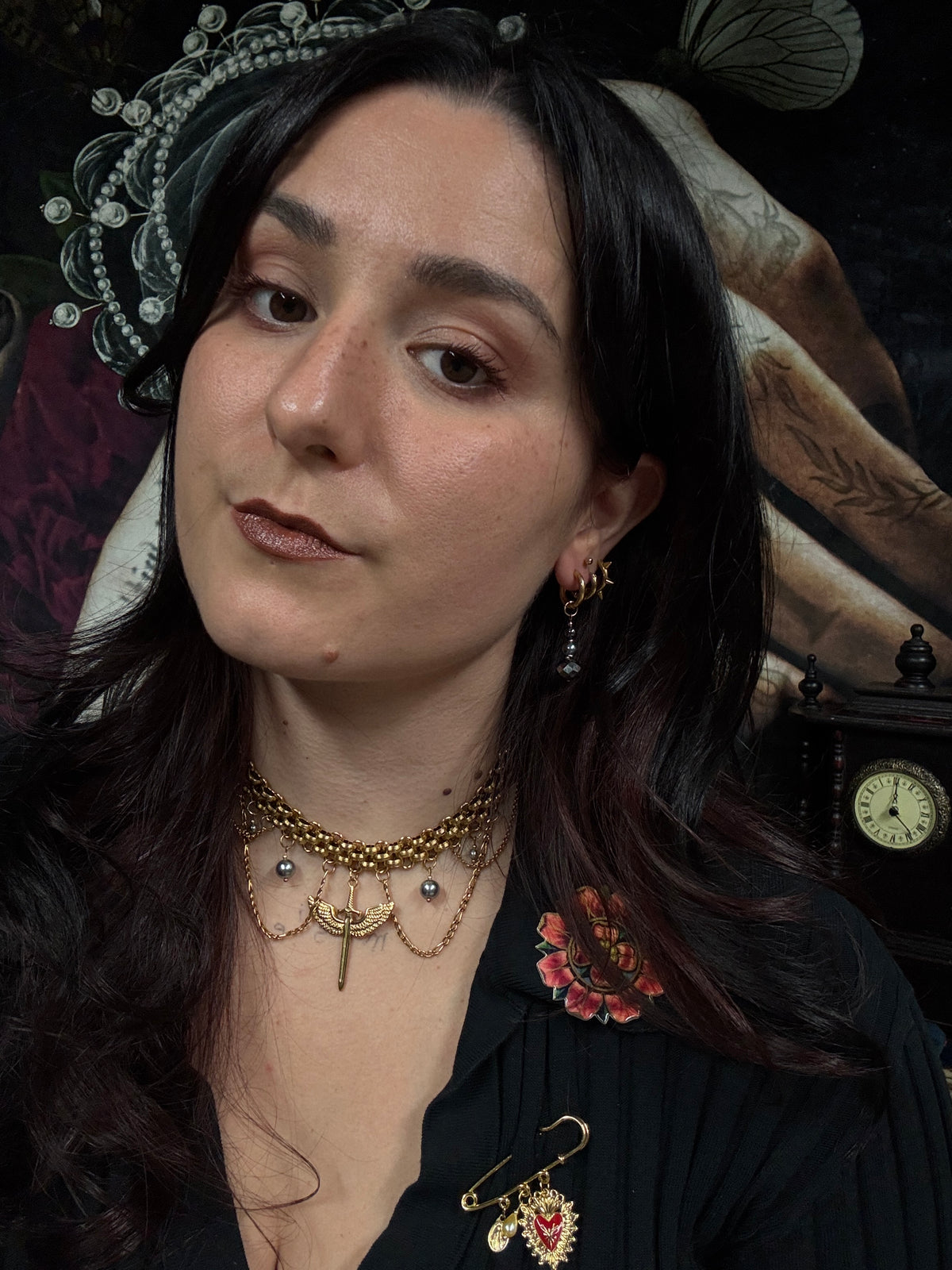 Boucles d’oreilles magiques : La dague serbe (perles de Serbie)