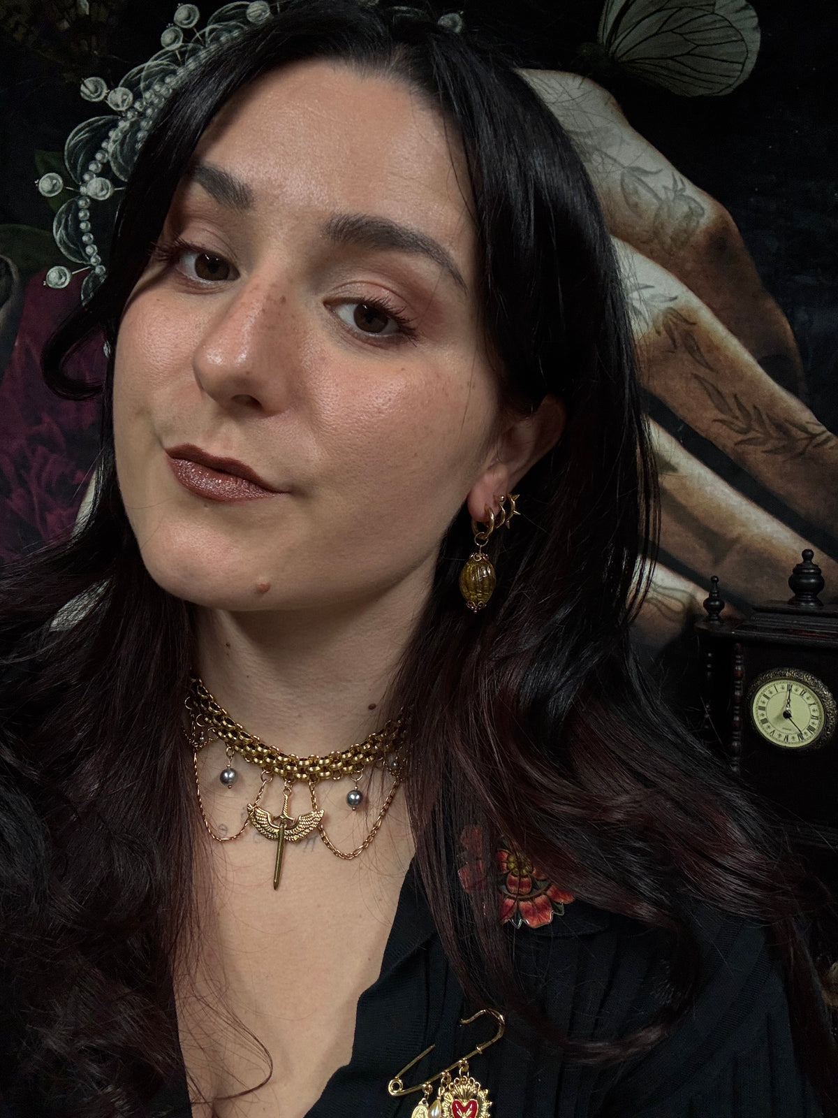 Boucles d’oreilles magiques : Les reflets d’automne