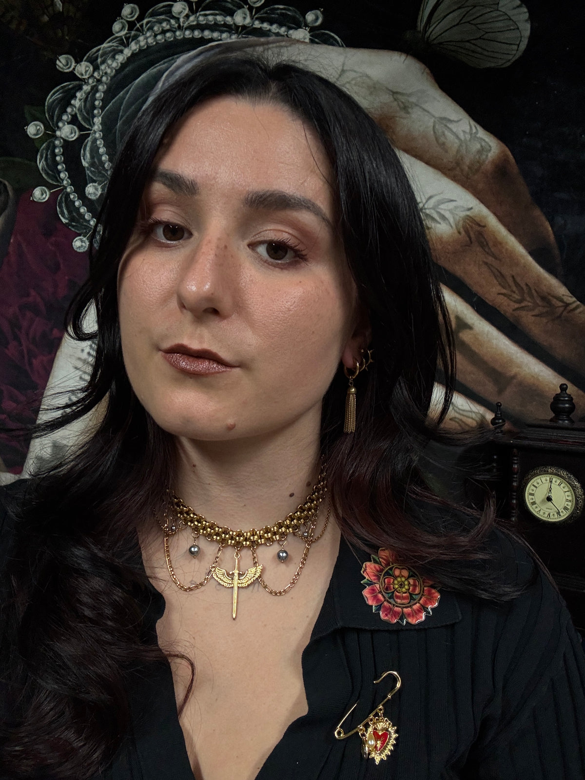 Boucles d’oreilles magiques : Le Blason des Héritiers