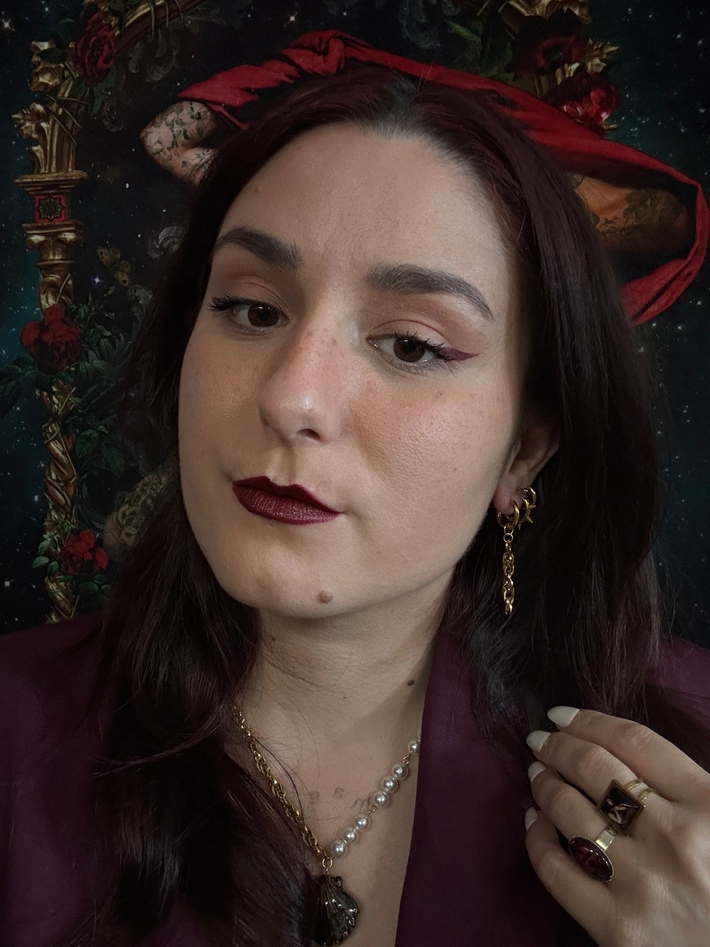 Boucles d’oreilles magiques et upcyclées : La faucheuse