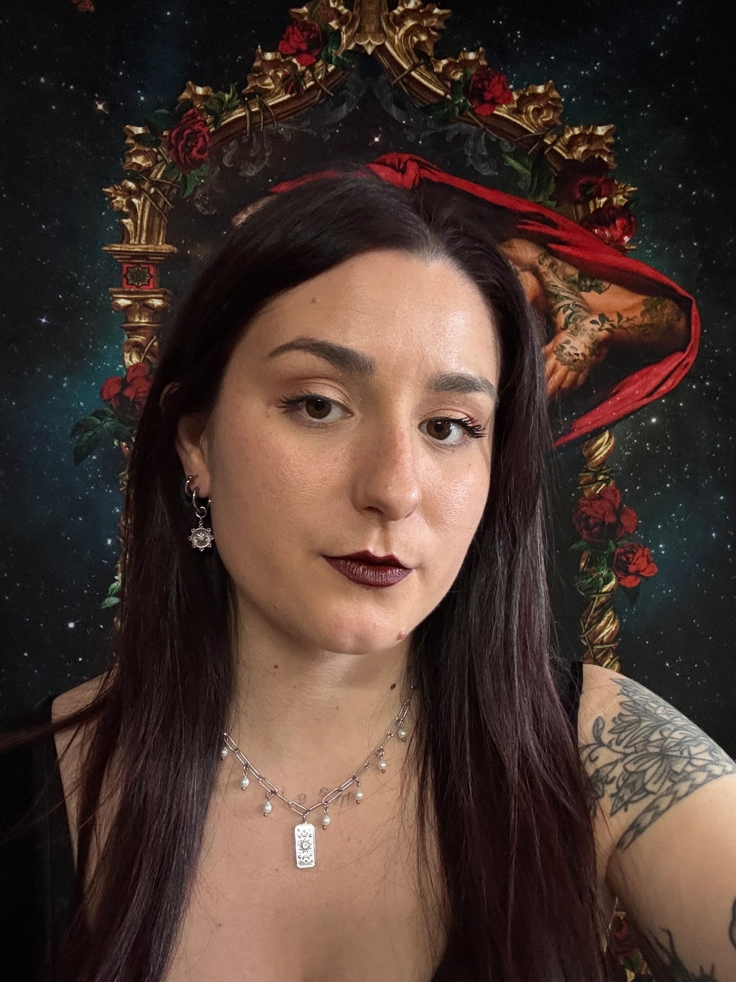 Magical and upcycled earrings: Orion (Japanese bead) 