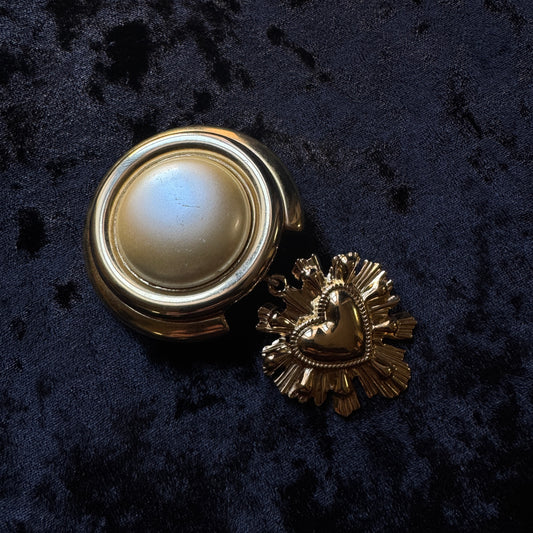 Broche unique Atelier Saturne