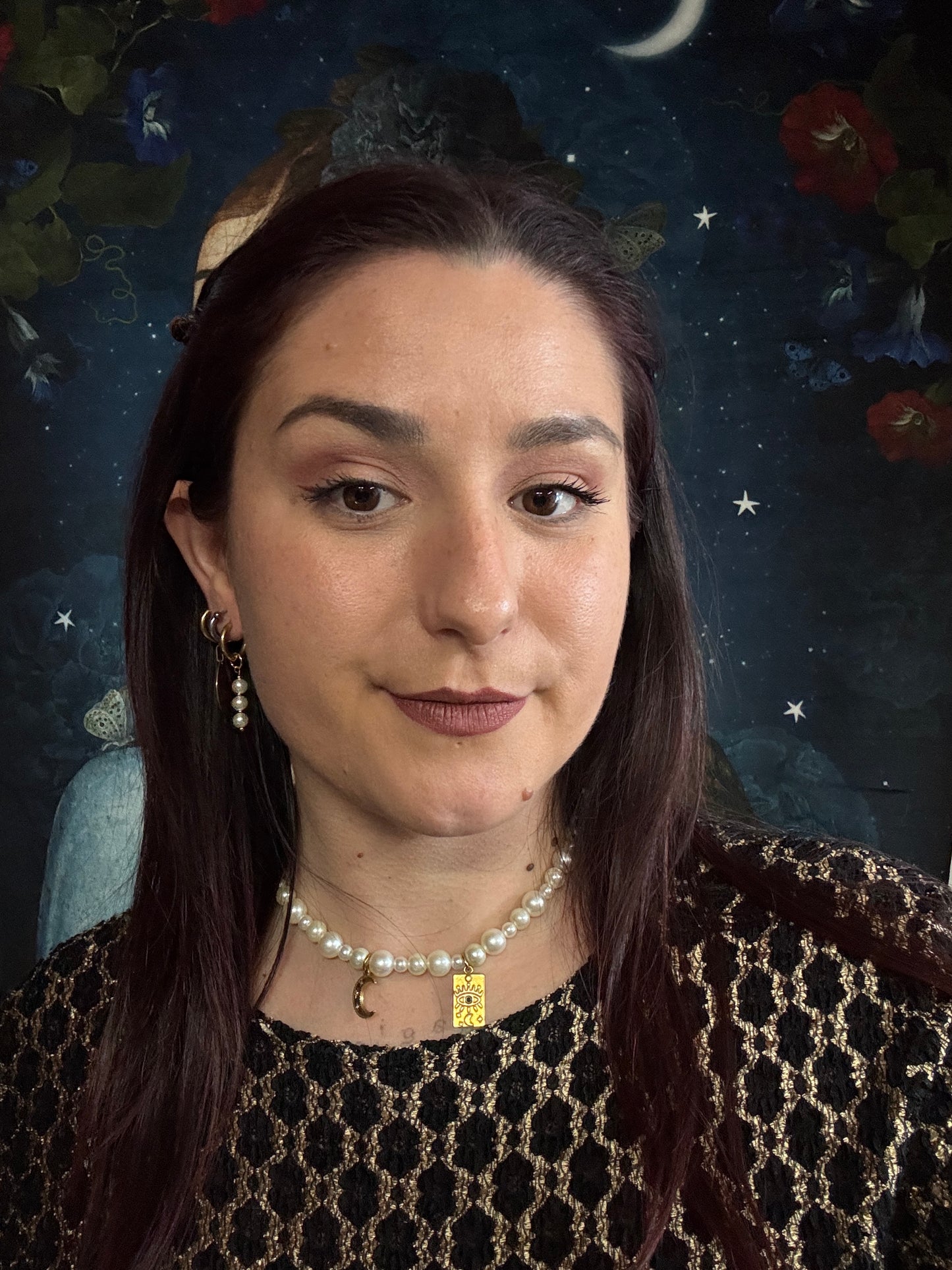 Boucles d'oreilles - Douce protection (perles japonaises)