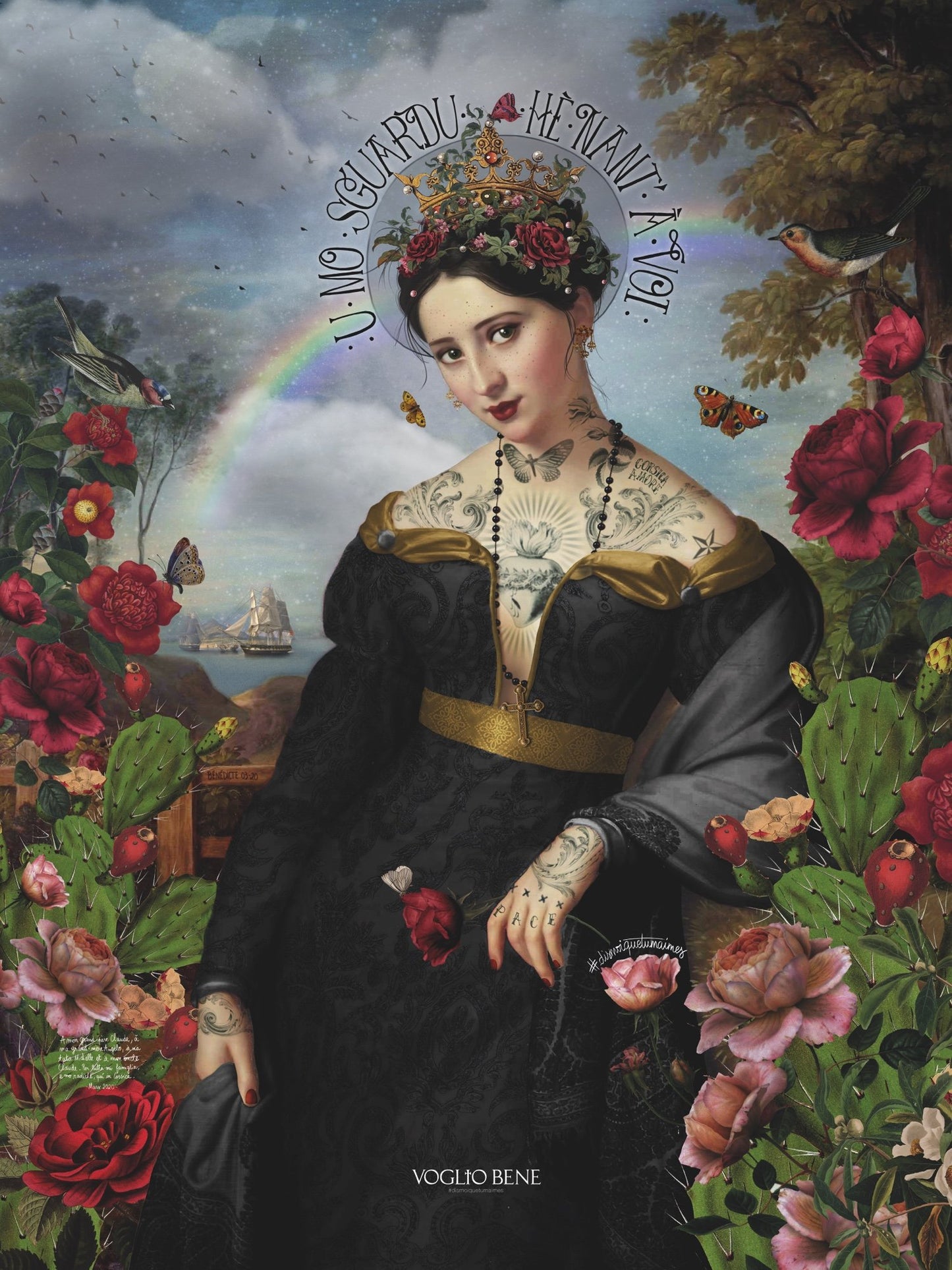 Affiche A4 (+cadre offert) Voglio Bene : SANTA DI U NIOLU