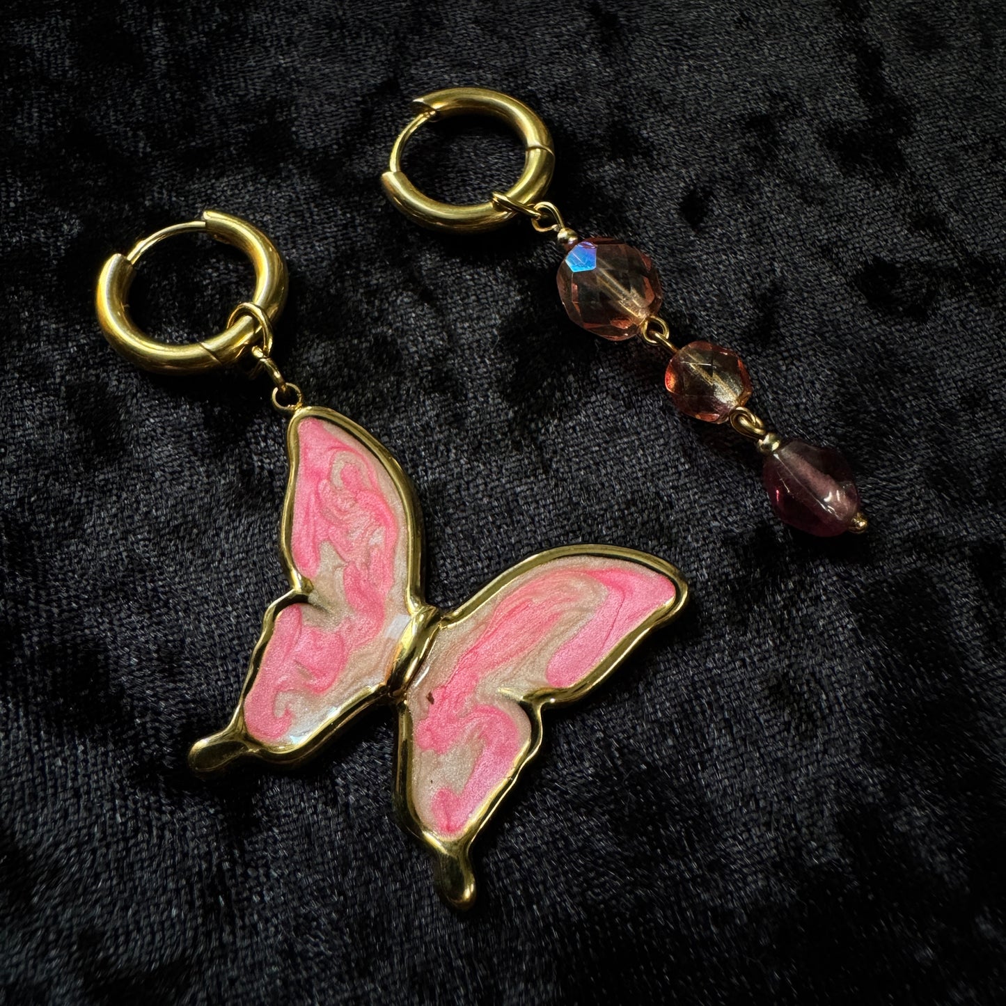 Boucles d’oreilles magiques et upcyclées : Glimmerbrook