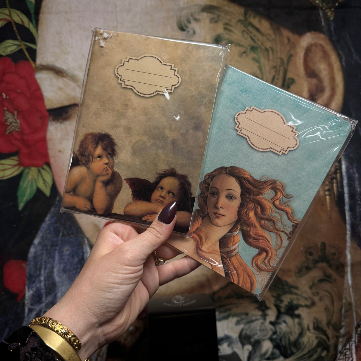 Petits cahiers d’art ramenés de Florence pour vous 🤍