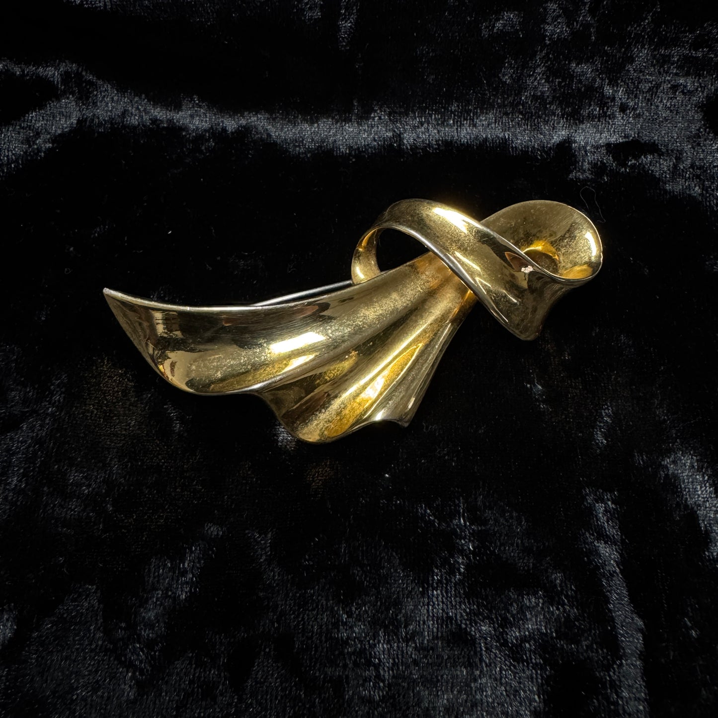 Broche vintage - Ruban (Alfred Sung)