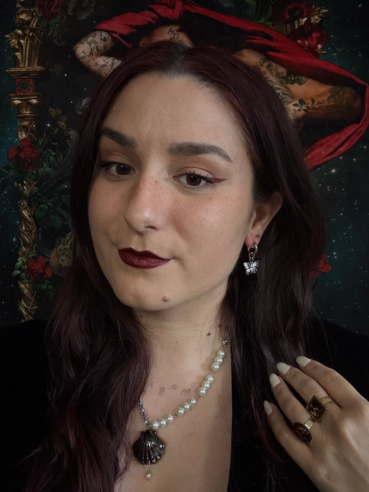Boucles d’oreilles magiques et upcyclées : Noctélys (perles du Japon)