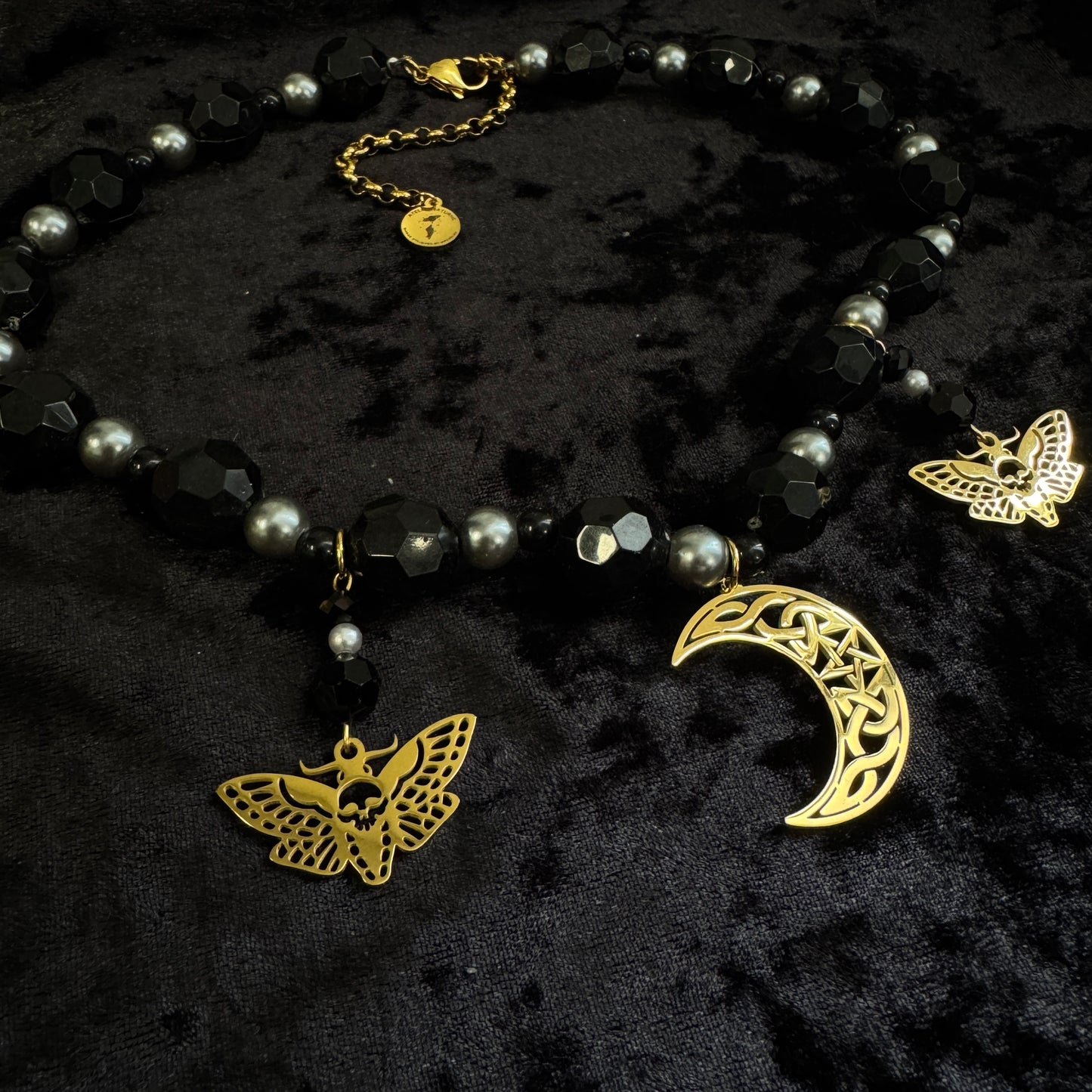 Collier Diabolique (version dorée) - Collection Signature Atelier Saturne