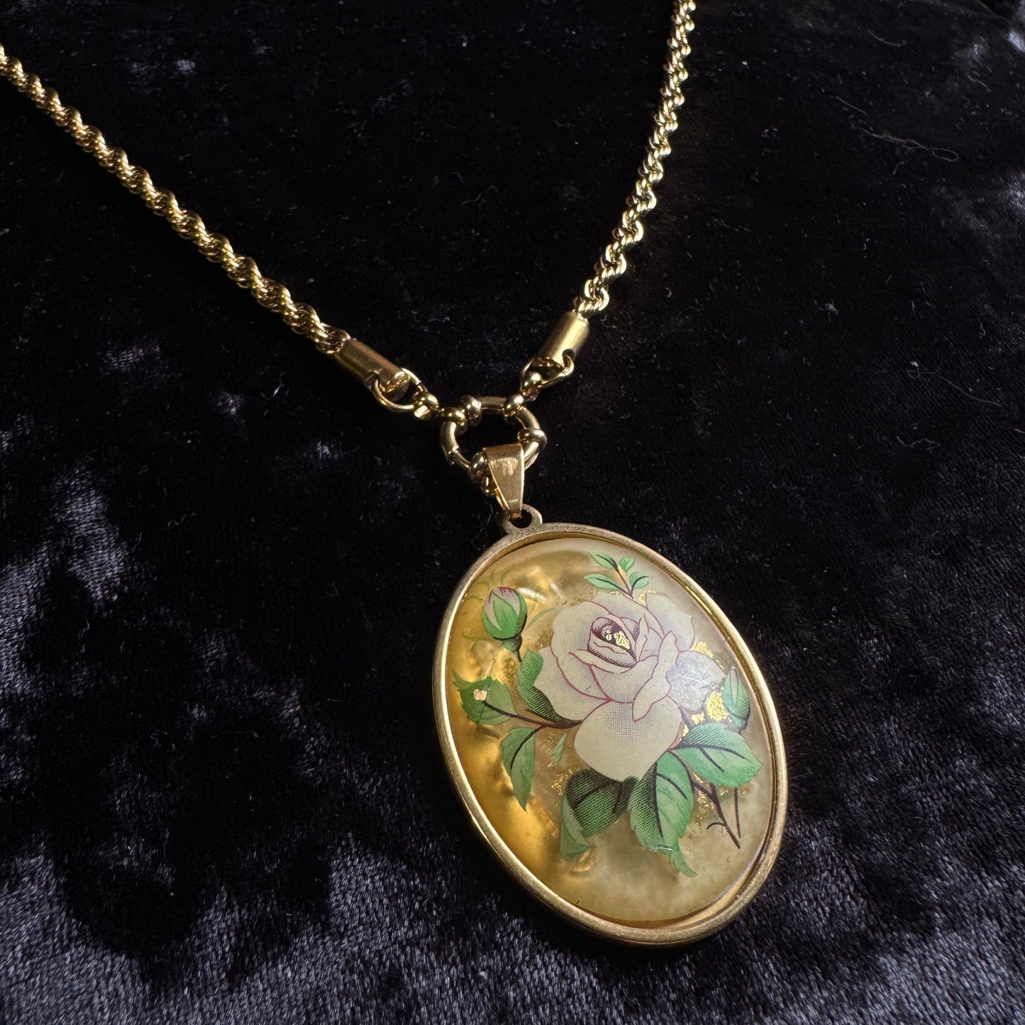 Collier unique broche du Japon
