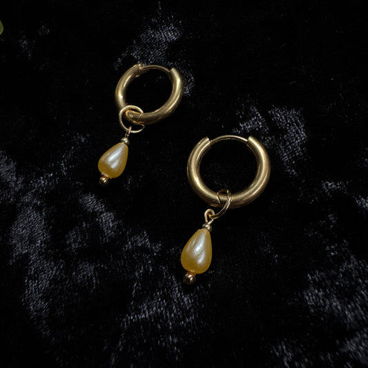 Boucles d’oreilles magiques et upcyclées : Ange gardien