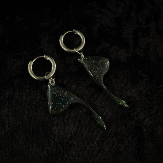Boucles d’oreilles magiques et upcyclées : La fée du jardin