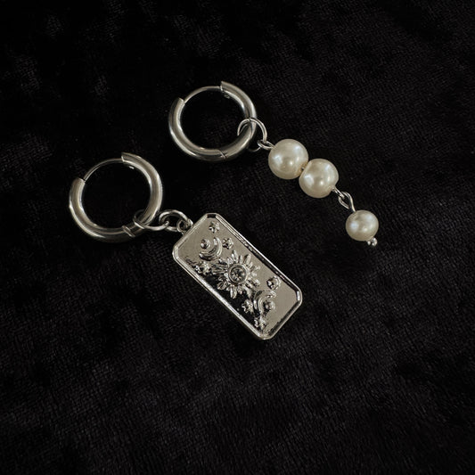 Boucles d’oreilles magiques et upcyclées : Arcane